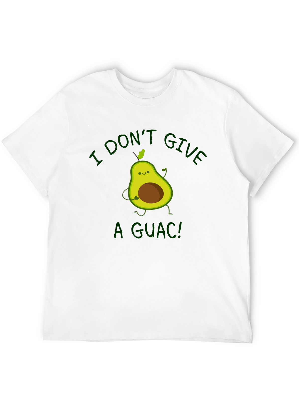 I Dont Give a Guac! Avocado Graphic T-Shirt