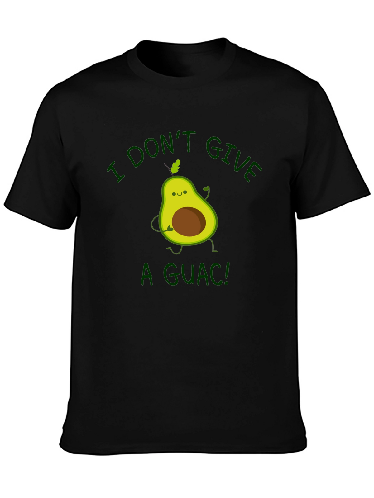 I Dont Give a Guac! Avocado Graphic T-Shirt