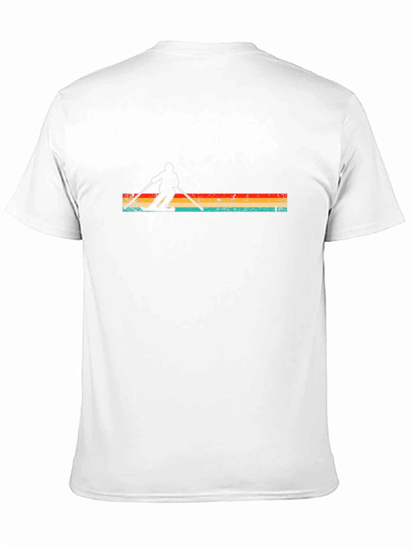 Retro Ski T-Shirt - Stylish Winter Sports Apparel