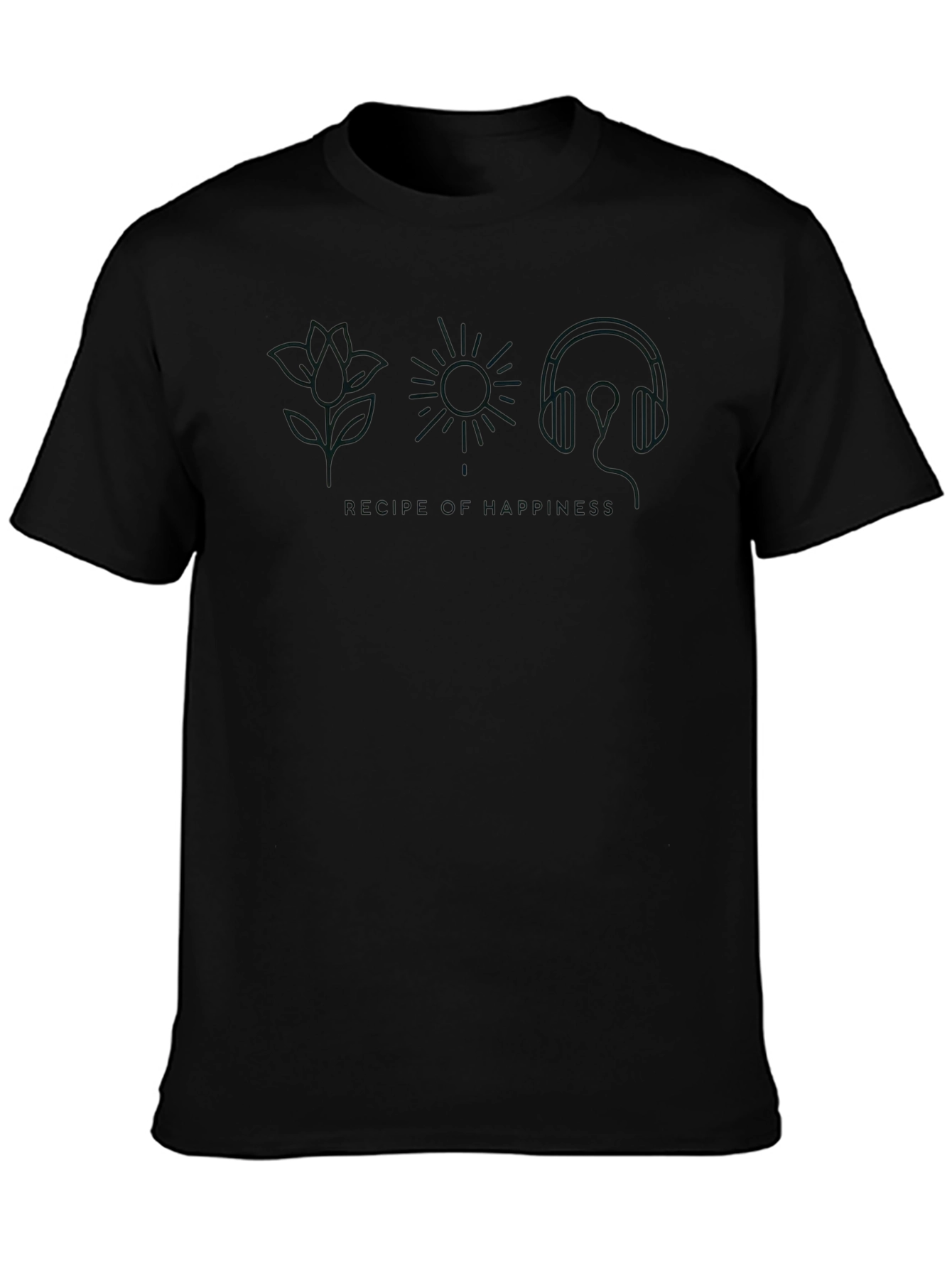 Recipe of Happiness Graphic T-Shirt