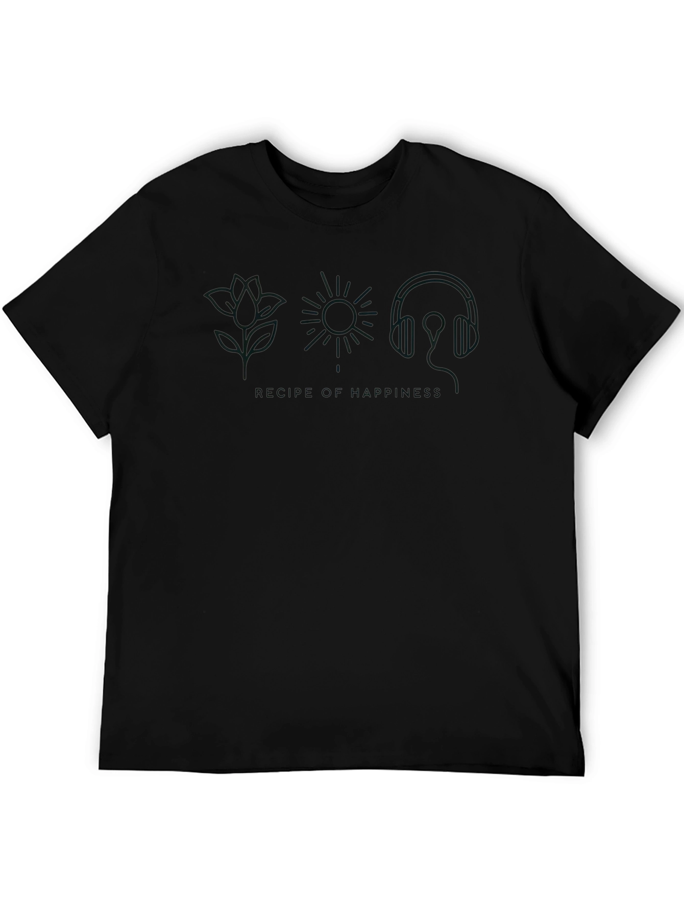 Recipe of Happiness Graphic T-Shirt