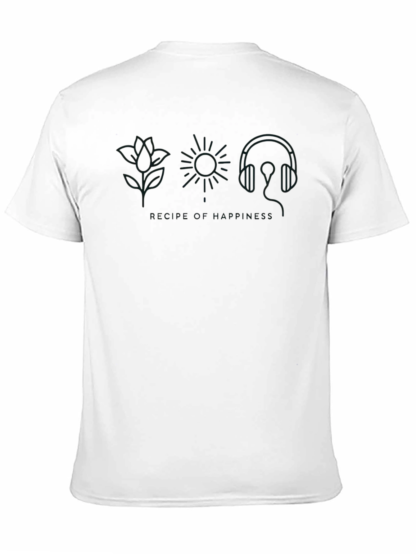 Recipe of Happiness Graphic T-Shirt