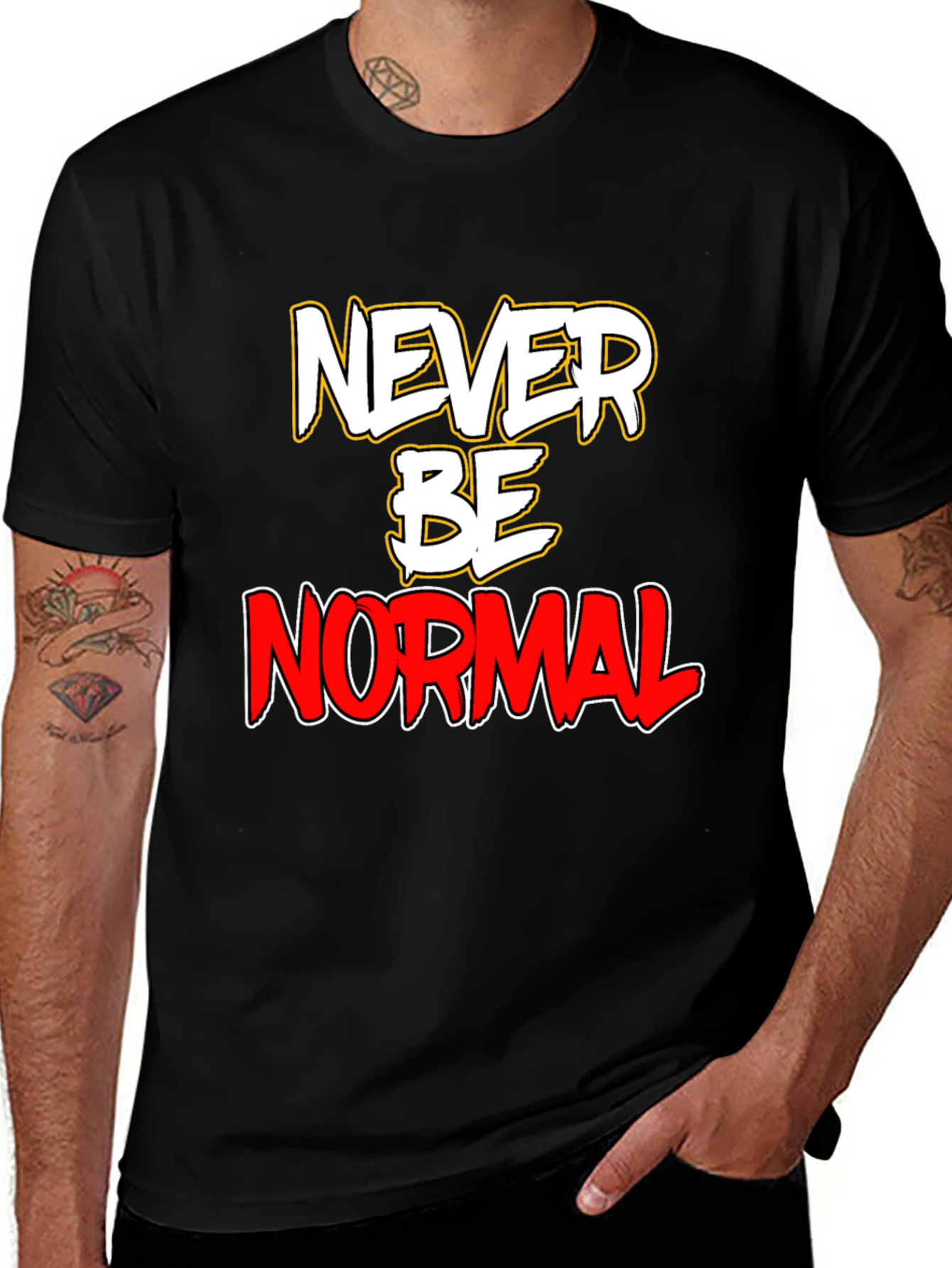 Never Be Normal Graphic T-Shirt