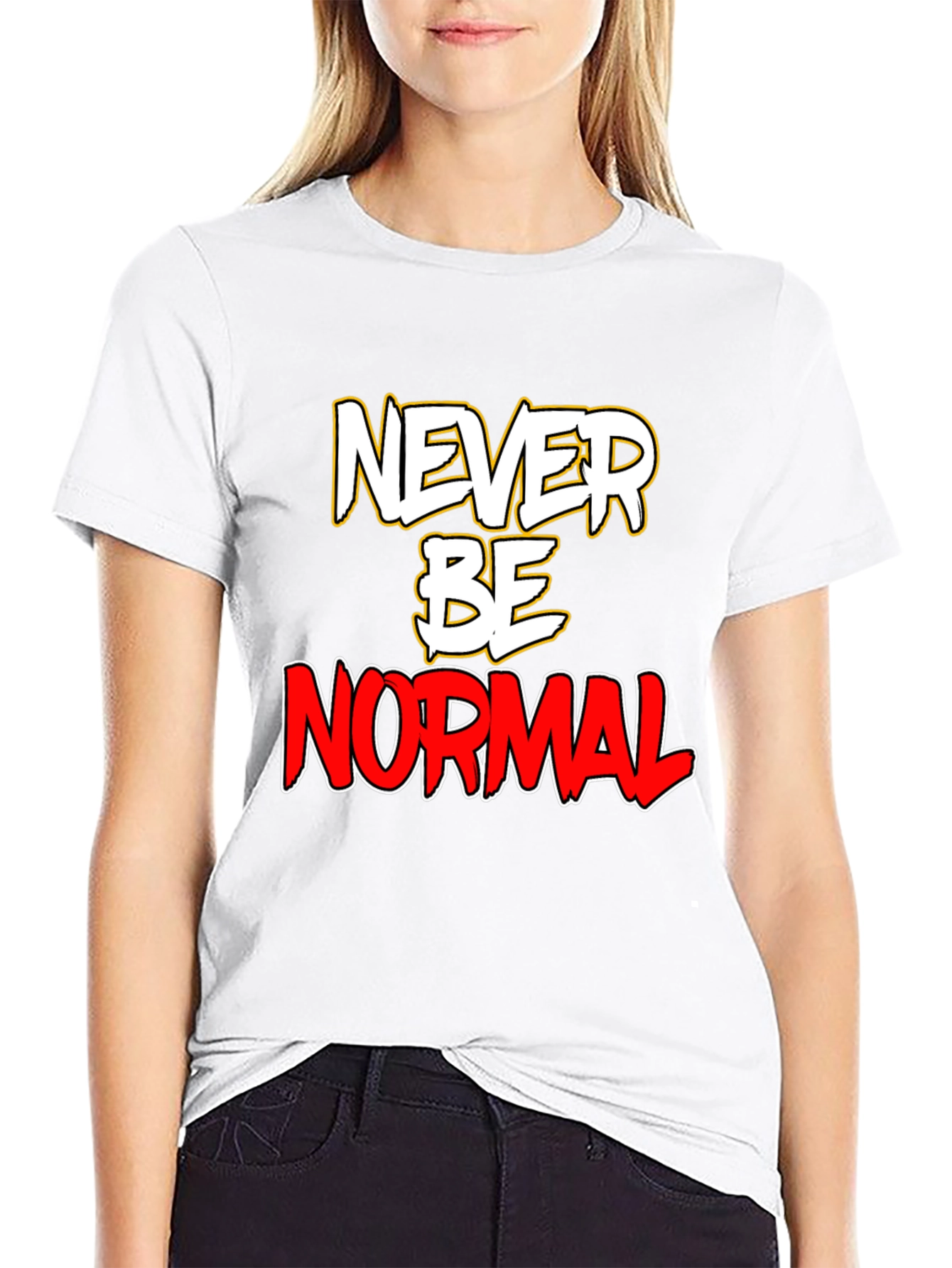 Never Be Normal Graphic T-Shirt