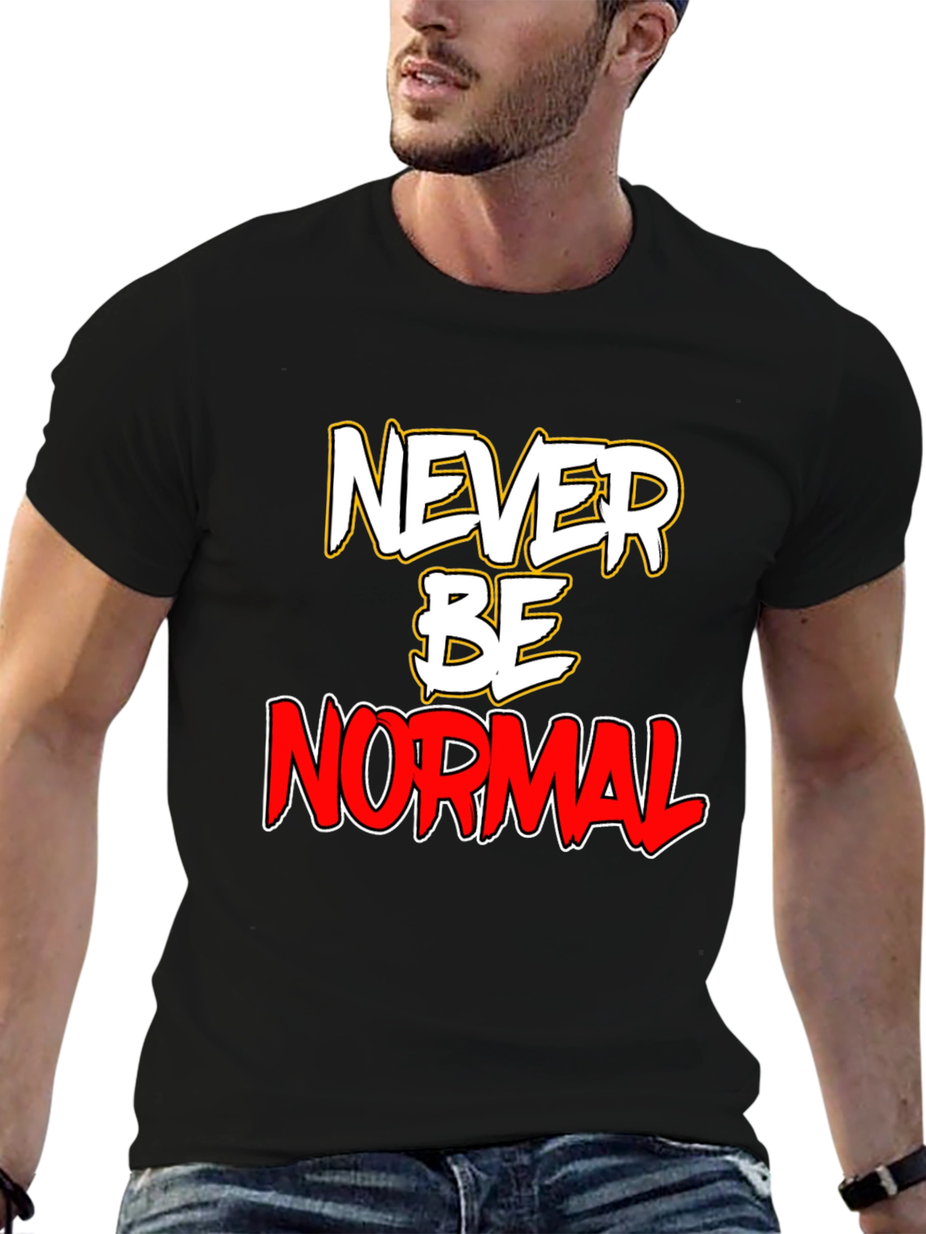 Never Be Normal Graphic T-Shirt