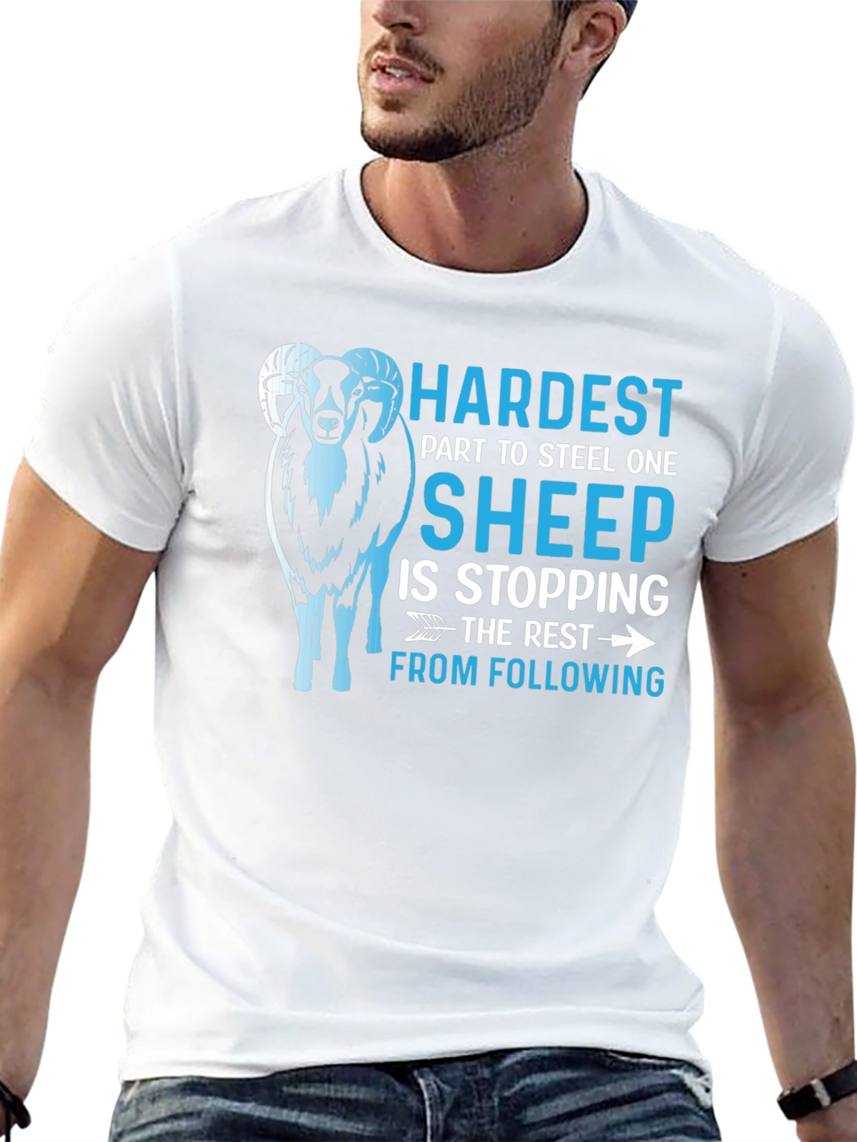 Hardest Sheep Steal T-Shirt