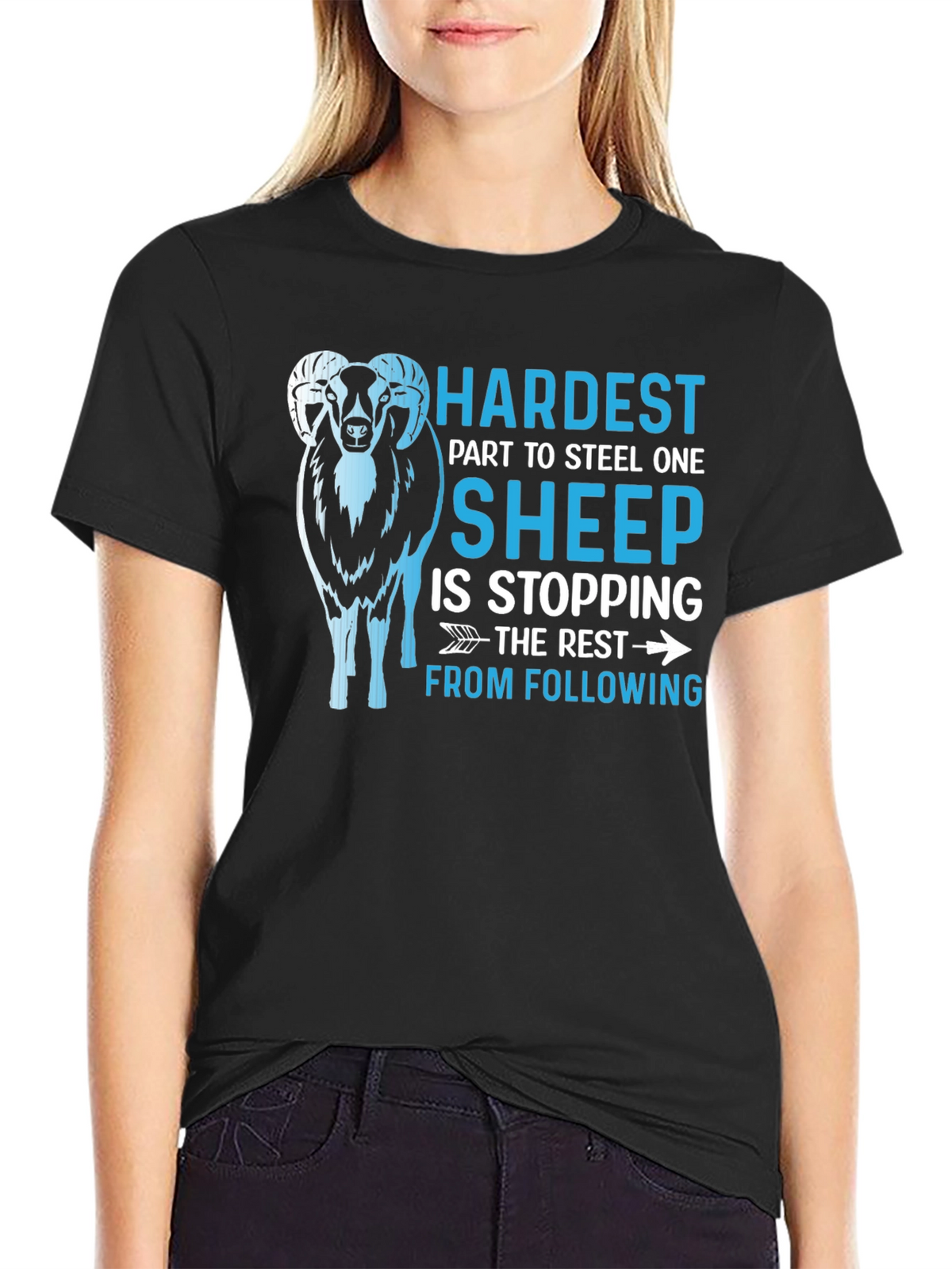 Hardest Sheep Steal T-Shirt