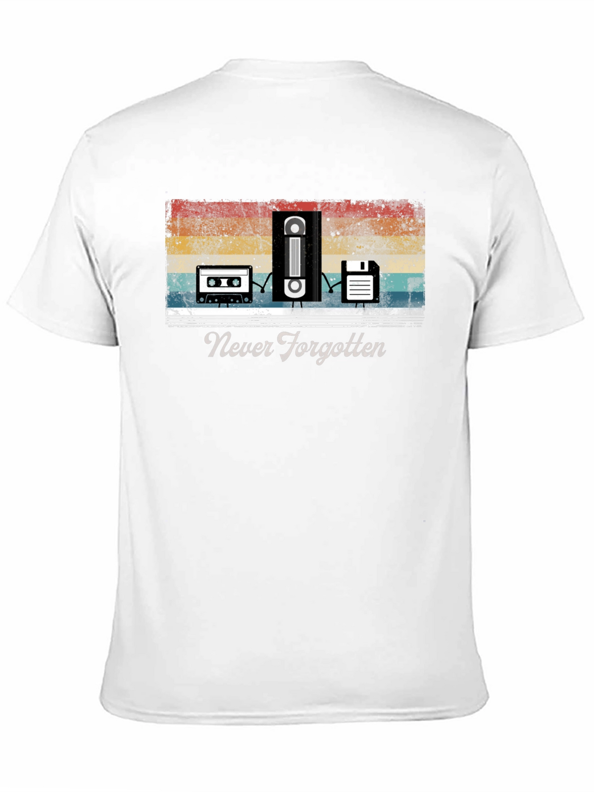 Retro Media T-Shirt - Never Forgotten