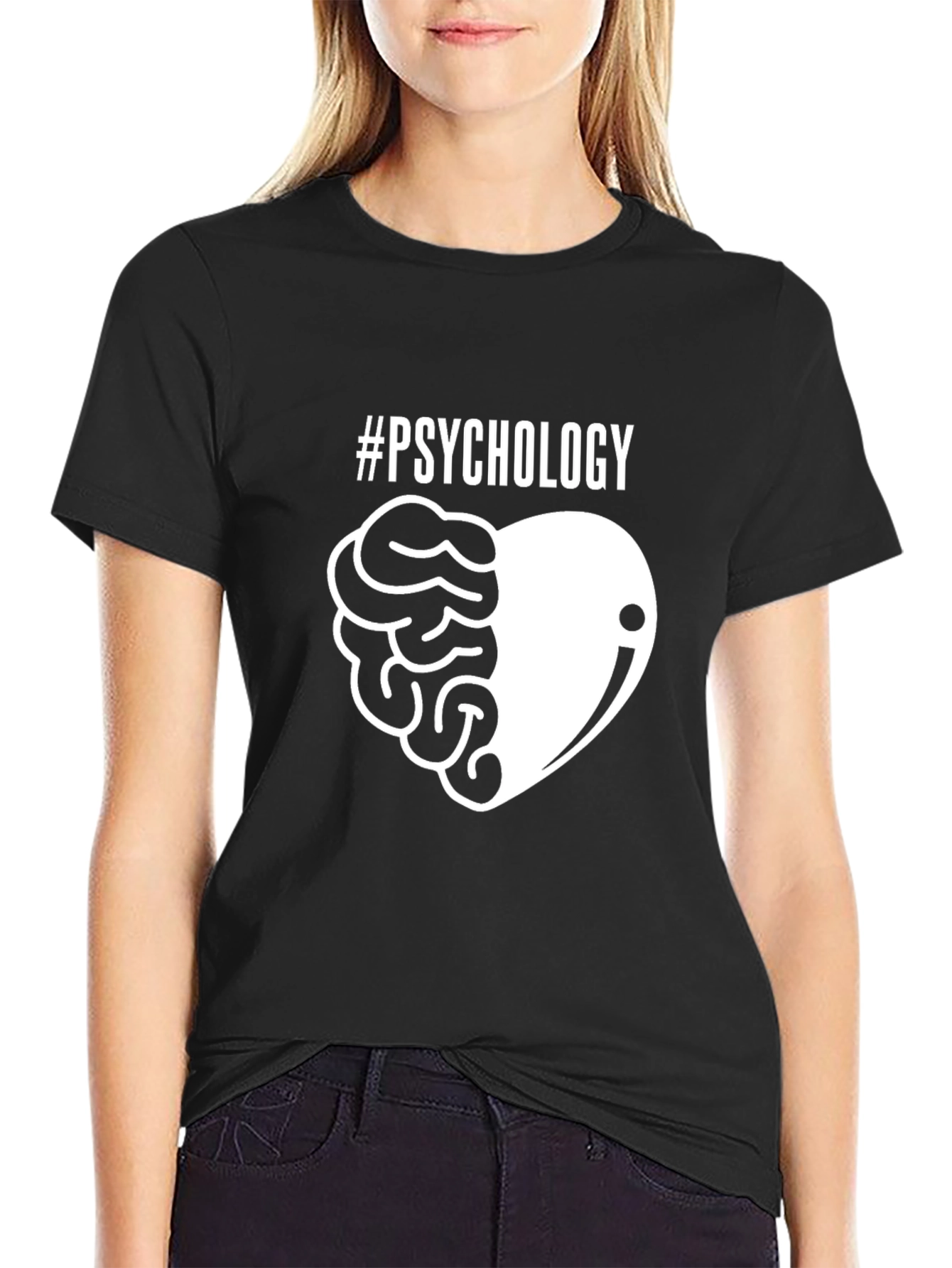 Psychology Brain & Heart T-Shirt