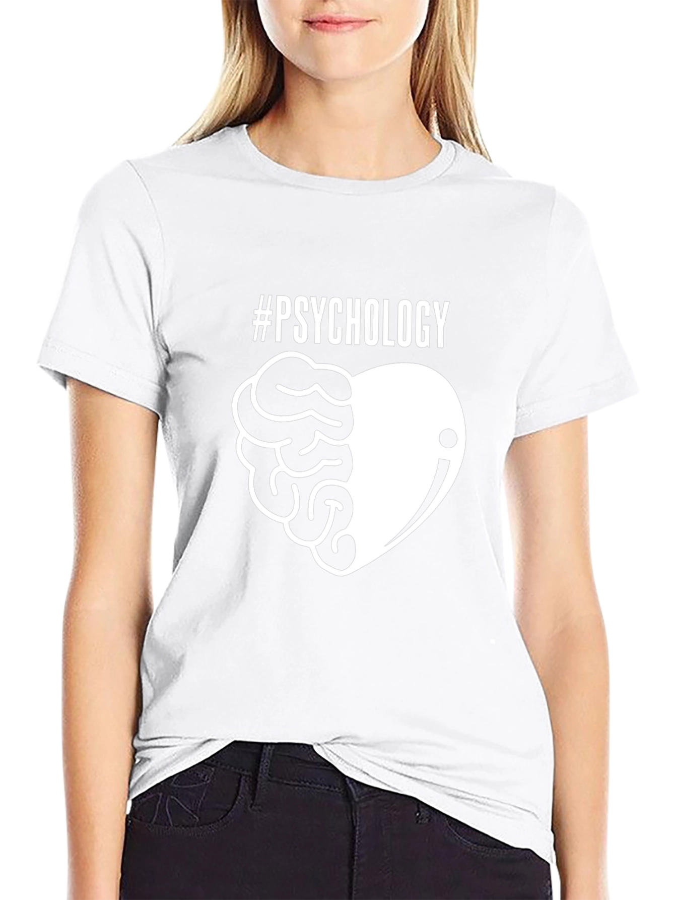 Psychology Brain & Heart T-Shirt