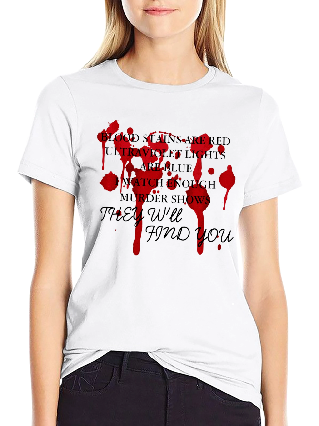 Blood Stains Murder Show T-Shirt