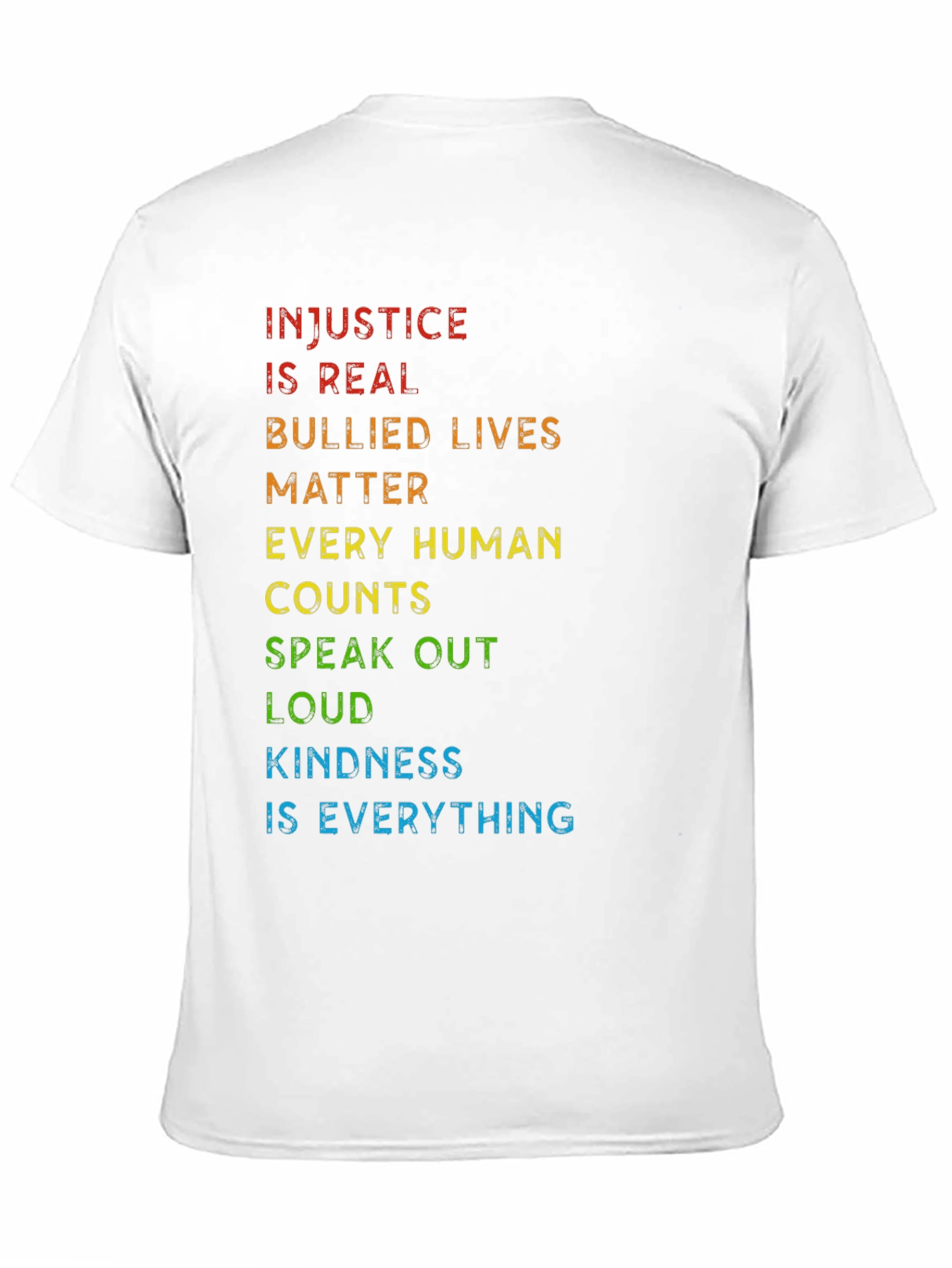 Injustice Is Real Graphic Tee - Black