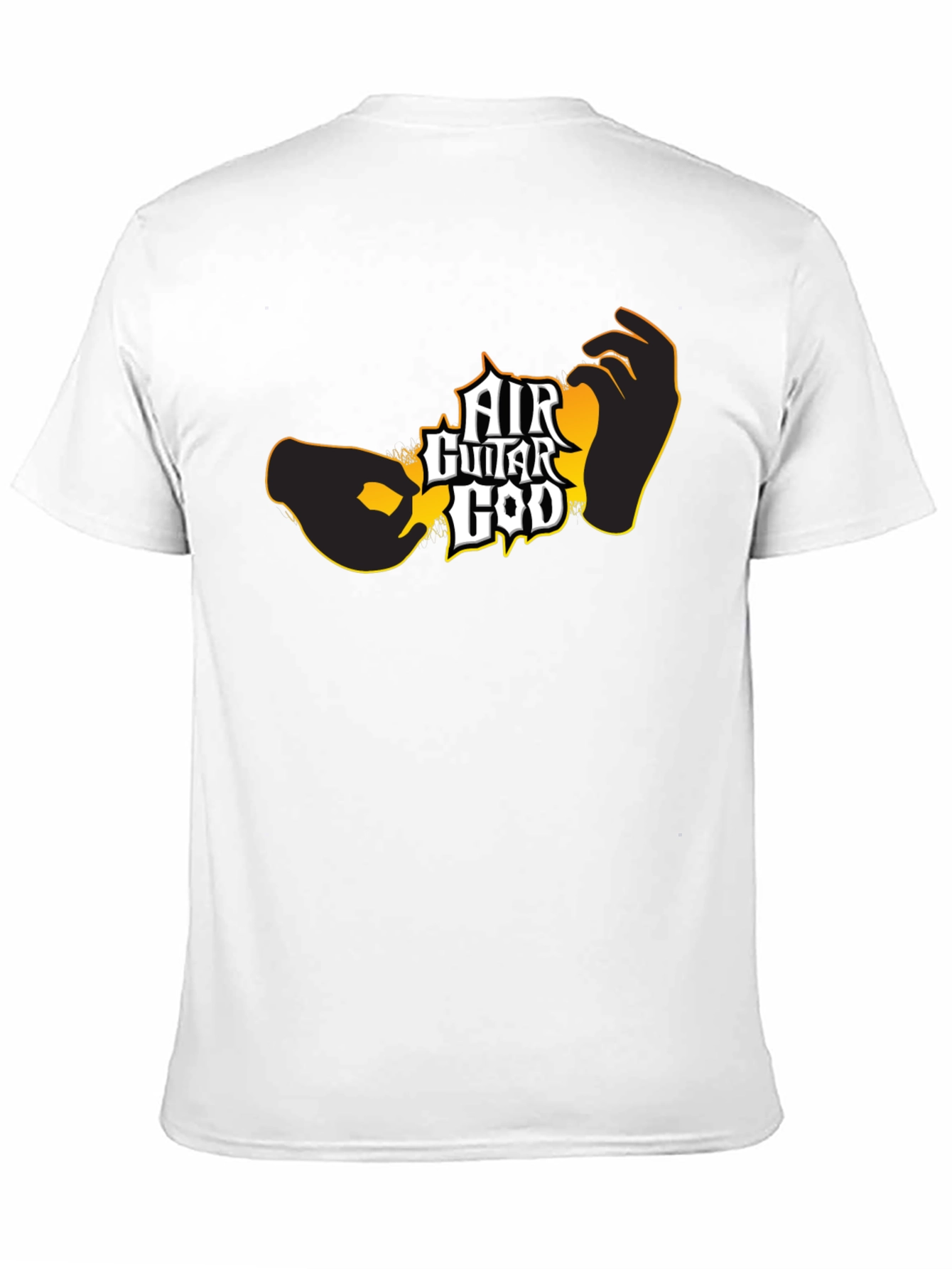 Air Guitar God Black T-Shirt