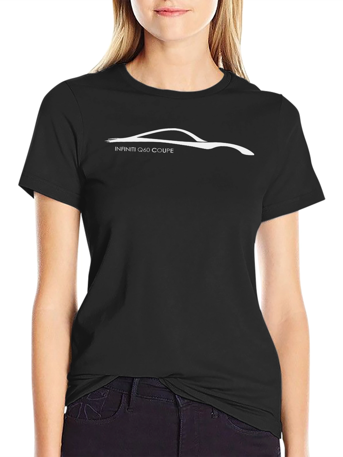 Infiniti Q60 Coupe Silhouette Graphic Tee - Black