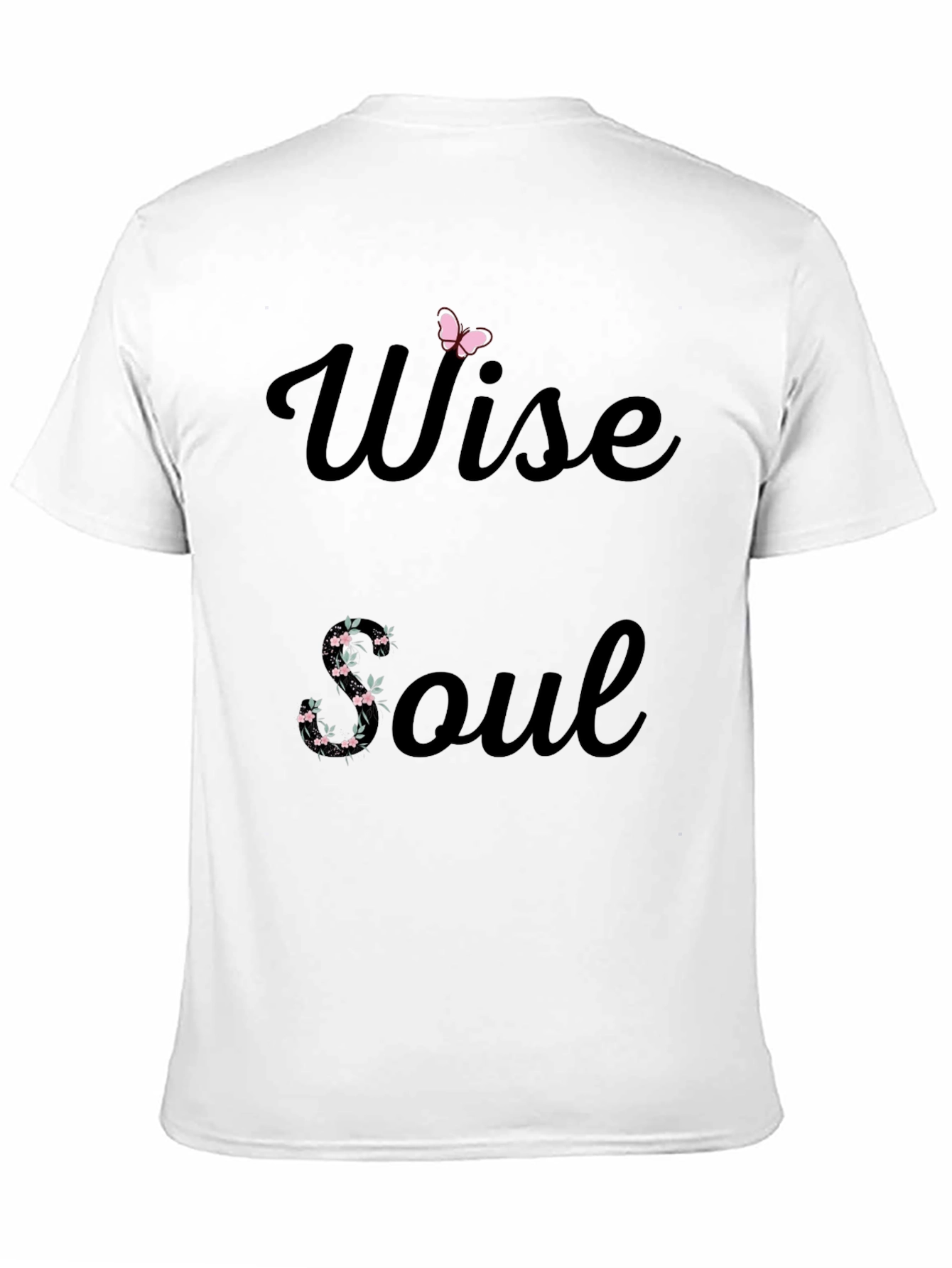Wise Soul Graphic Tee - Stylish Black T-Shirt