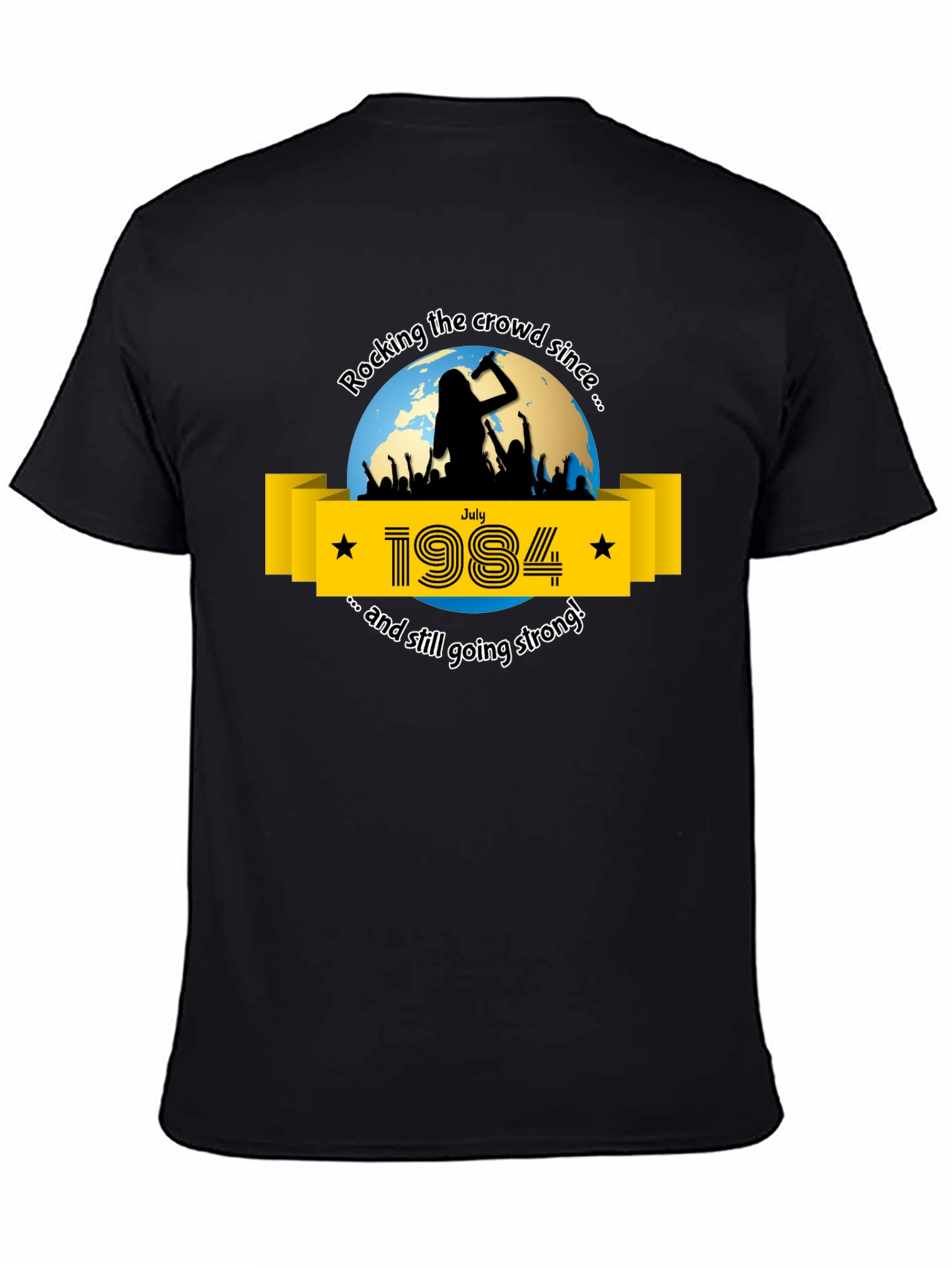 Rocking Since 1984 T-Shirt - Classic Retro Concert Tee