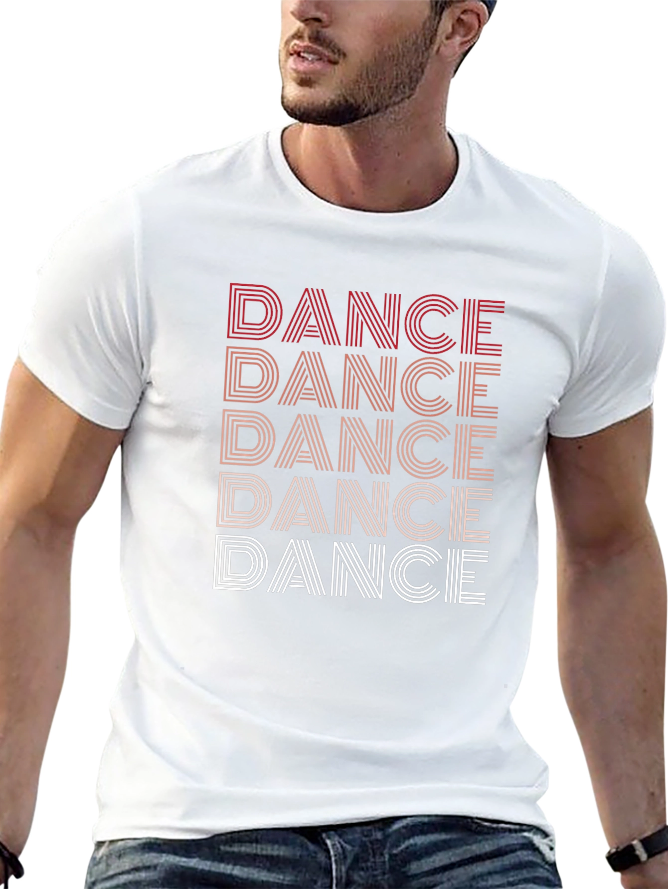 Retro Dance Graphic T-Shirt