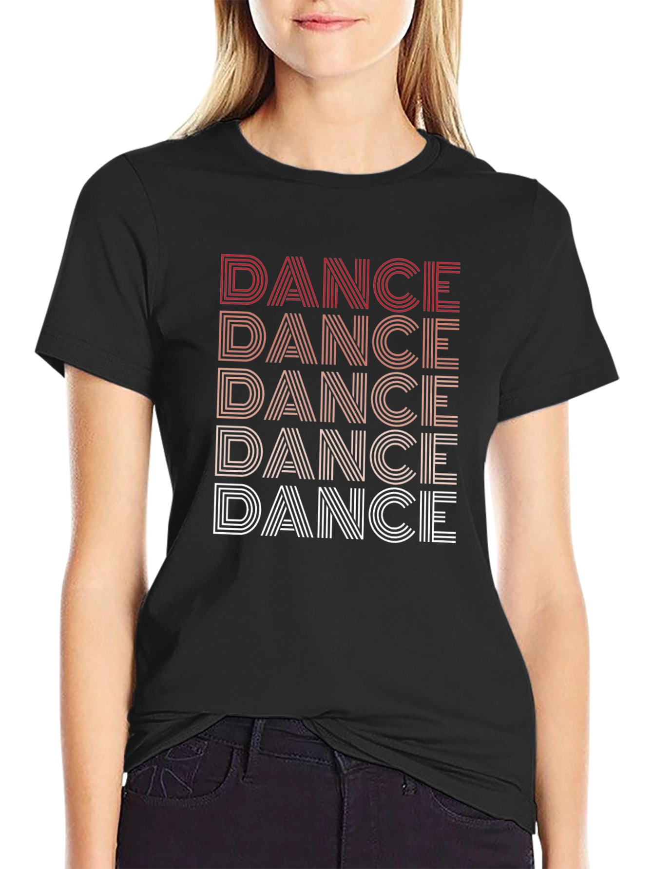 Retro Dance Graphic T-Shirt