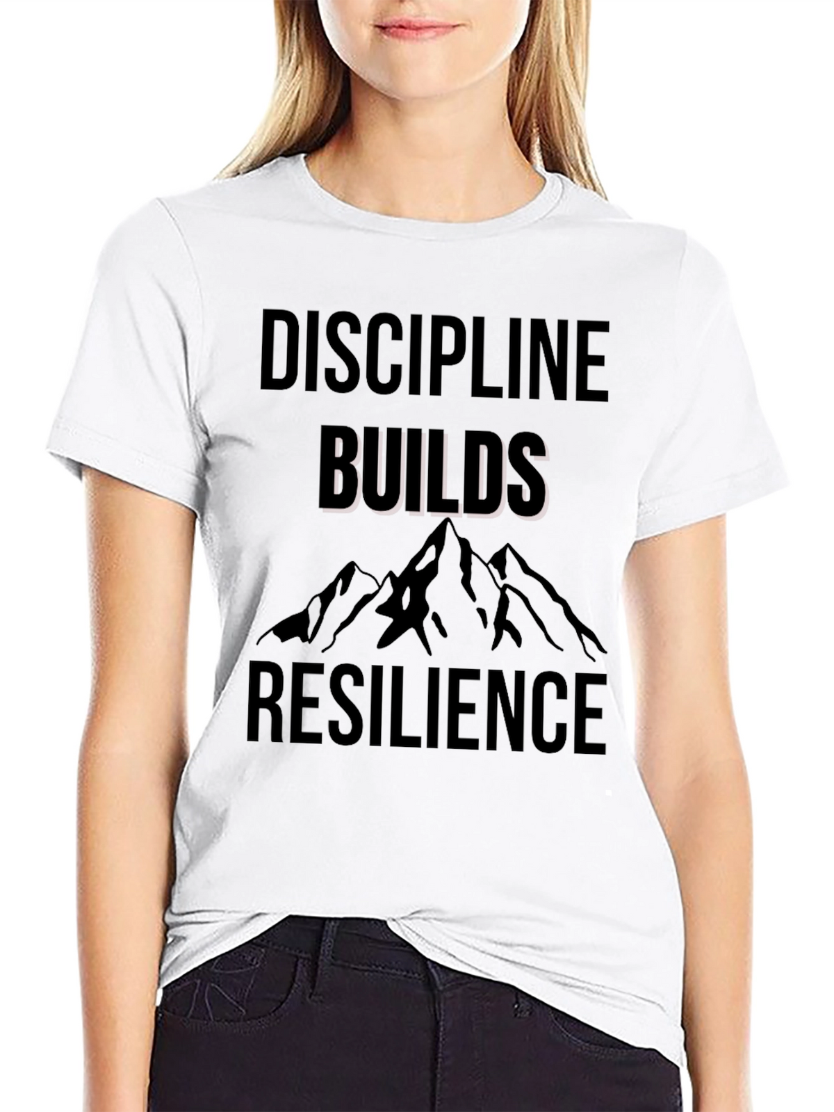 Discipline Builds Resilience Graphic Tee