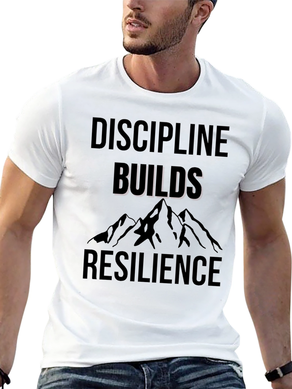 Discipline Builds Resilience Graphic Tee