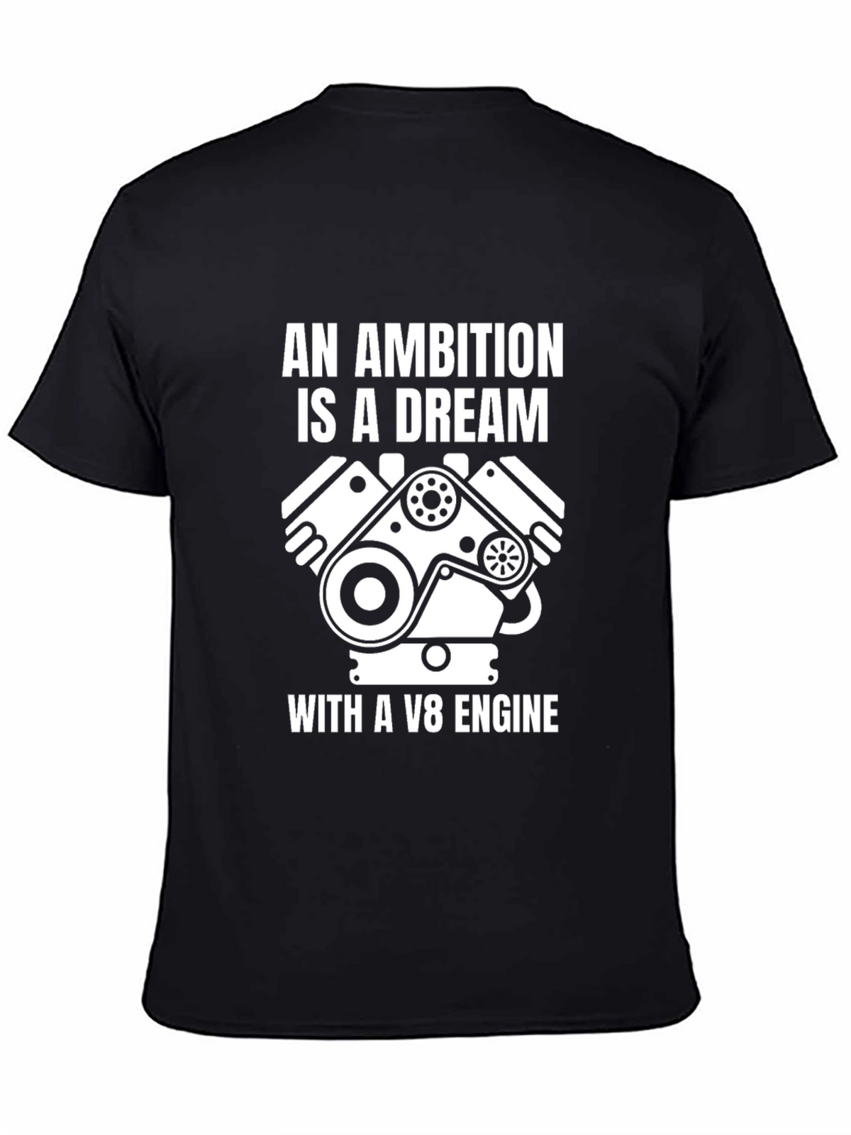 Ambition V8 Engine Graphic T-Shirt
