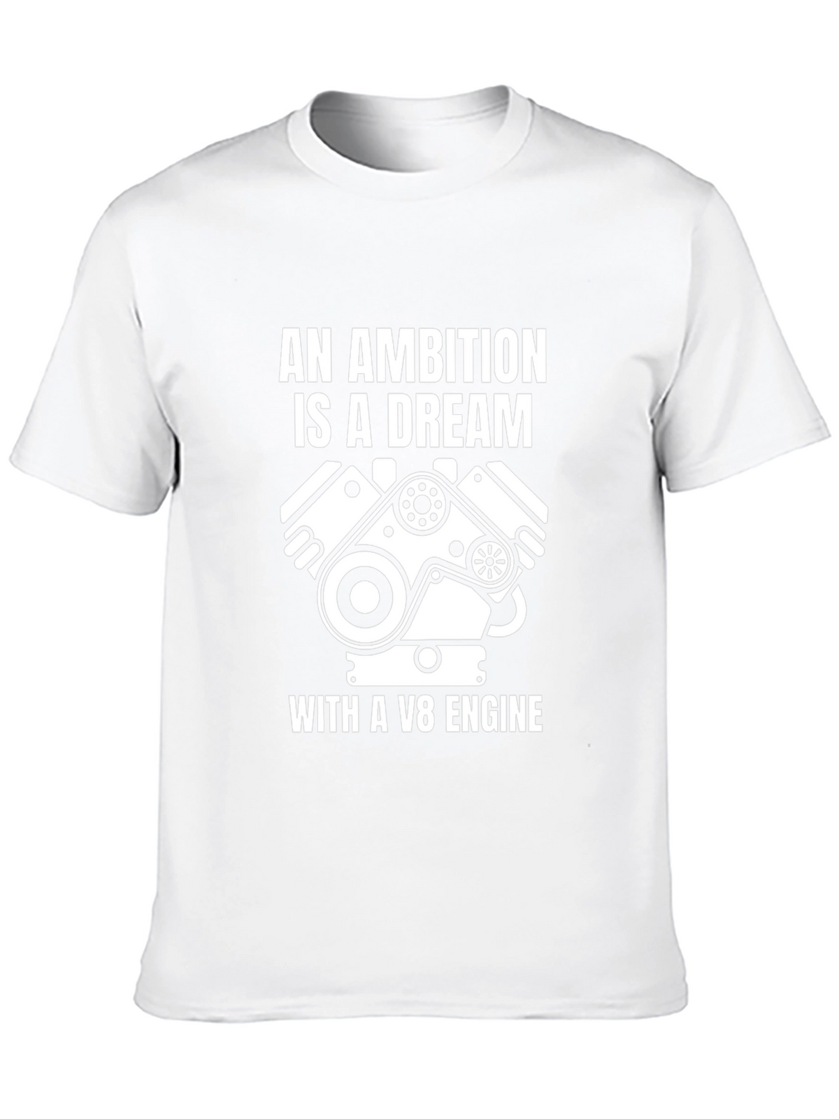 Ambition V8 Engine Graphic T-Shirt
