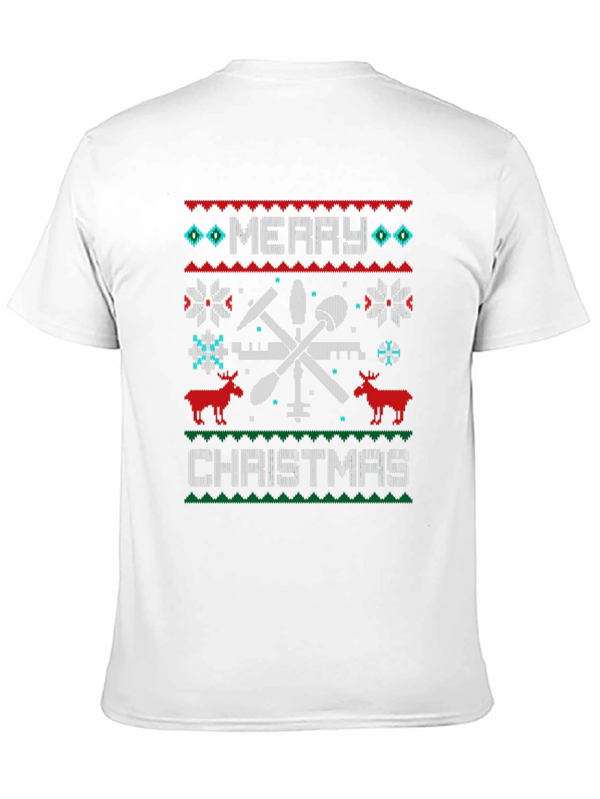 Merry Christmas Tooling Graphic Tee