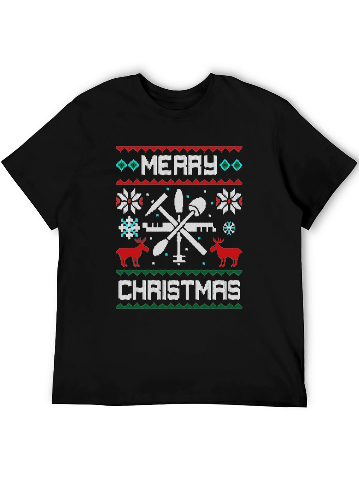 Merry Christmas Tooling Graphic Tee