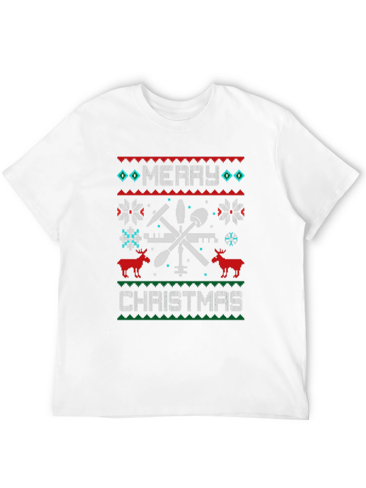 Merry Christmas Tooling Graphic Tee