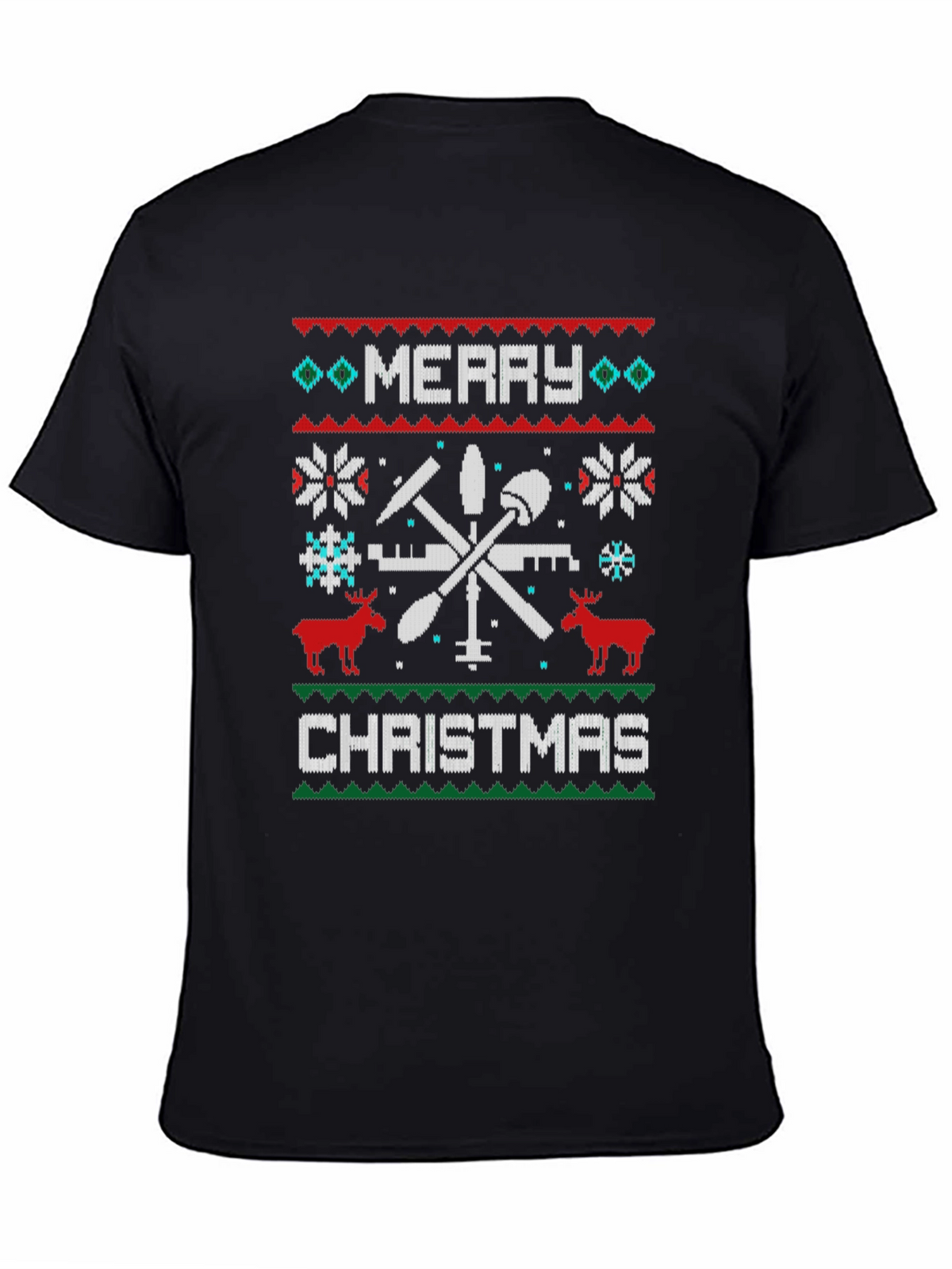 Merry Christmas Tooling Graphic Tee
