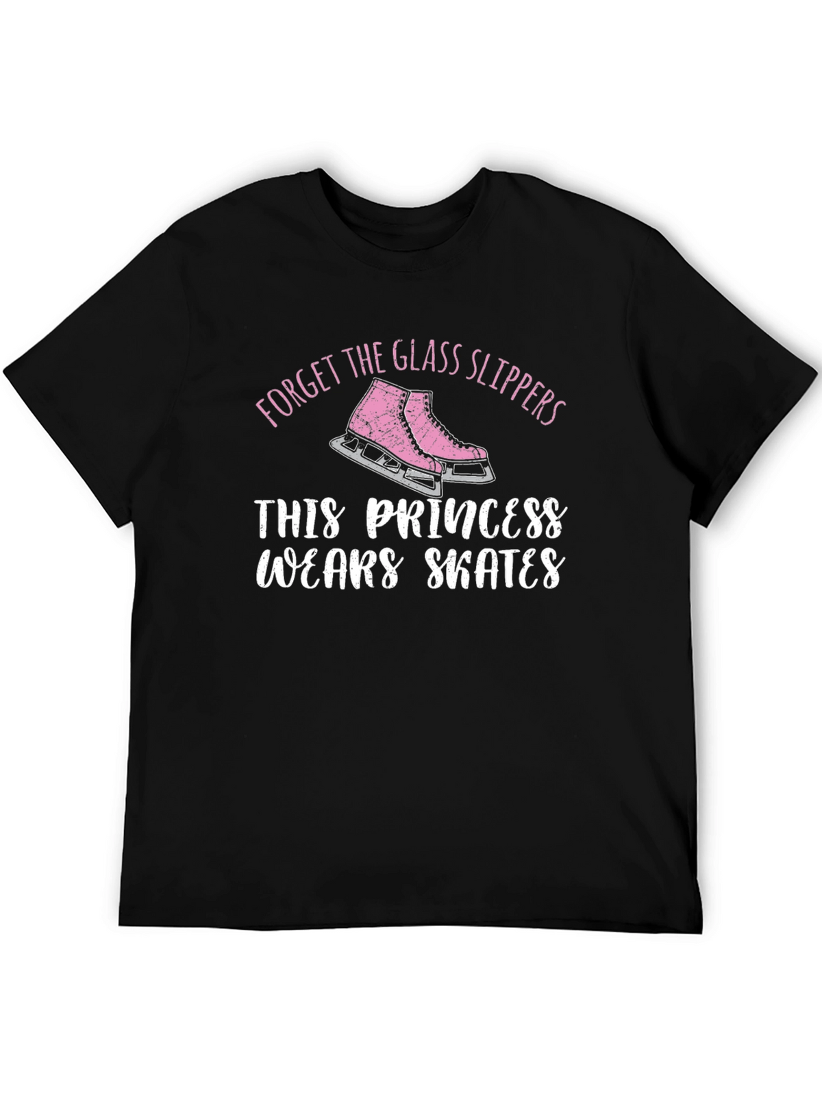 Princess Wears Skates T-Shirt - Figure Skating Apparel