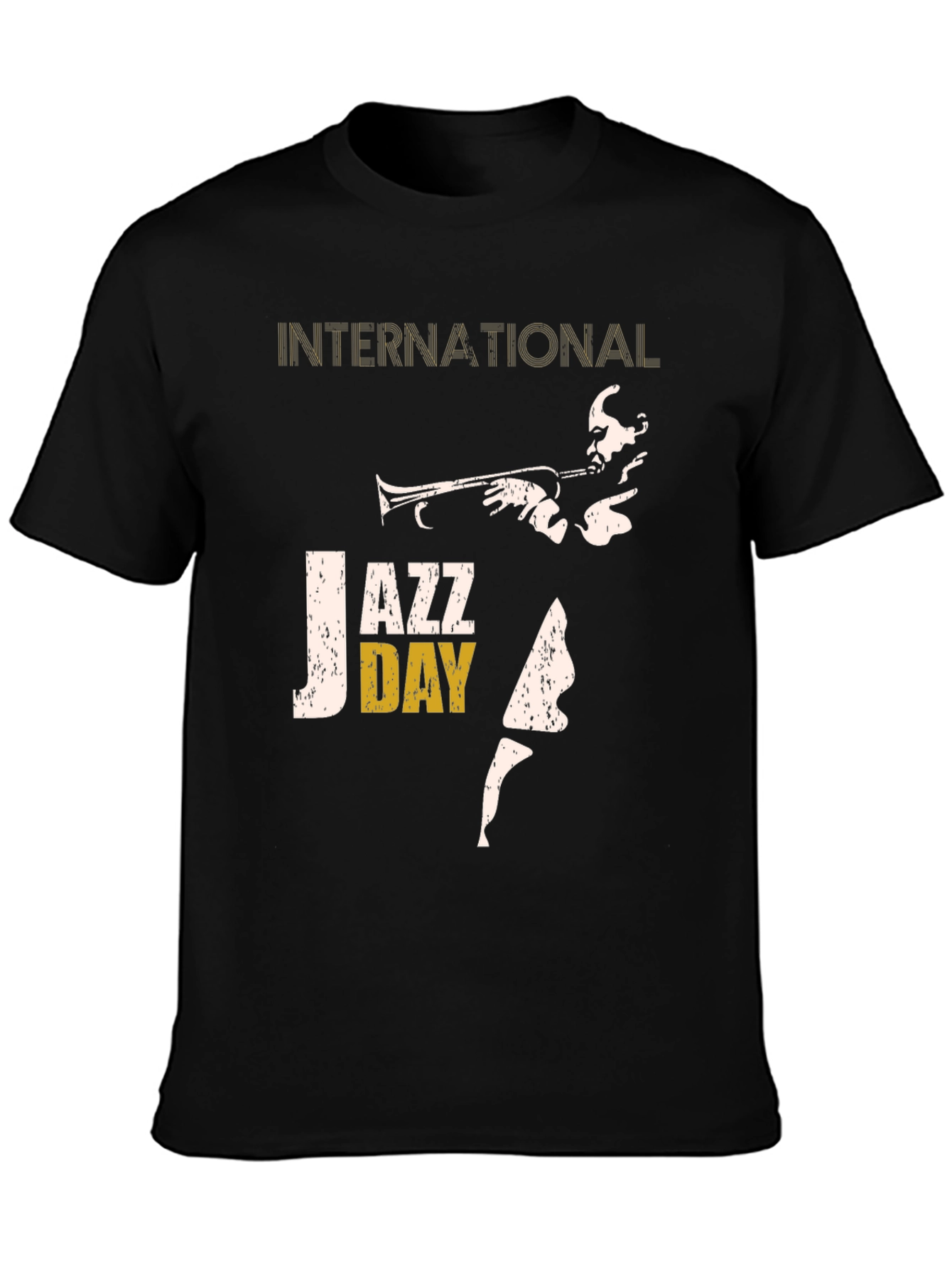 International Jazz Day Black T-Shirt