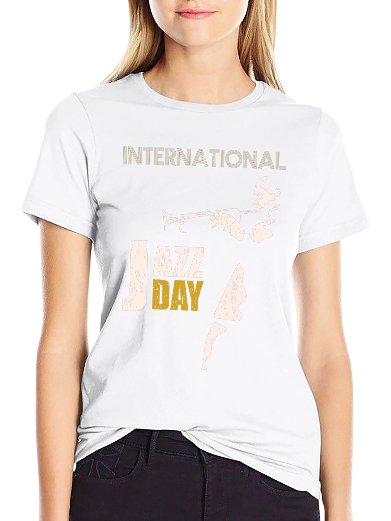 International Jazz Day Black T-Shirt
