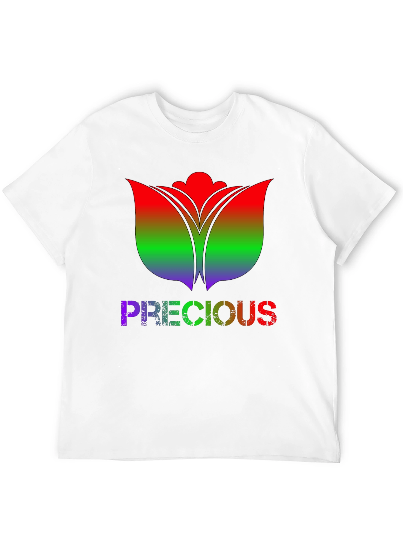 Rainbow Tulip Precious Black Tee