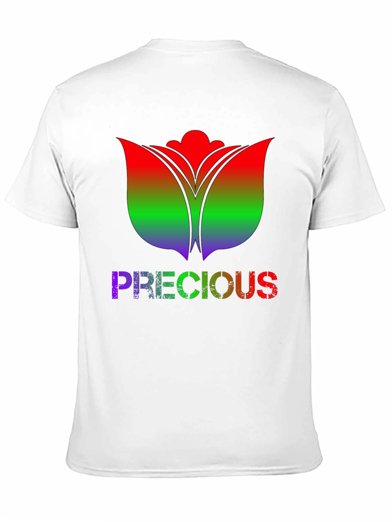 Rainbow Tulip Precious Black Tee