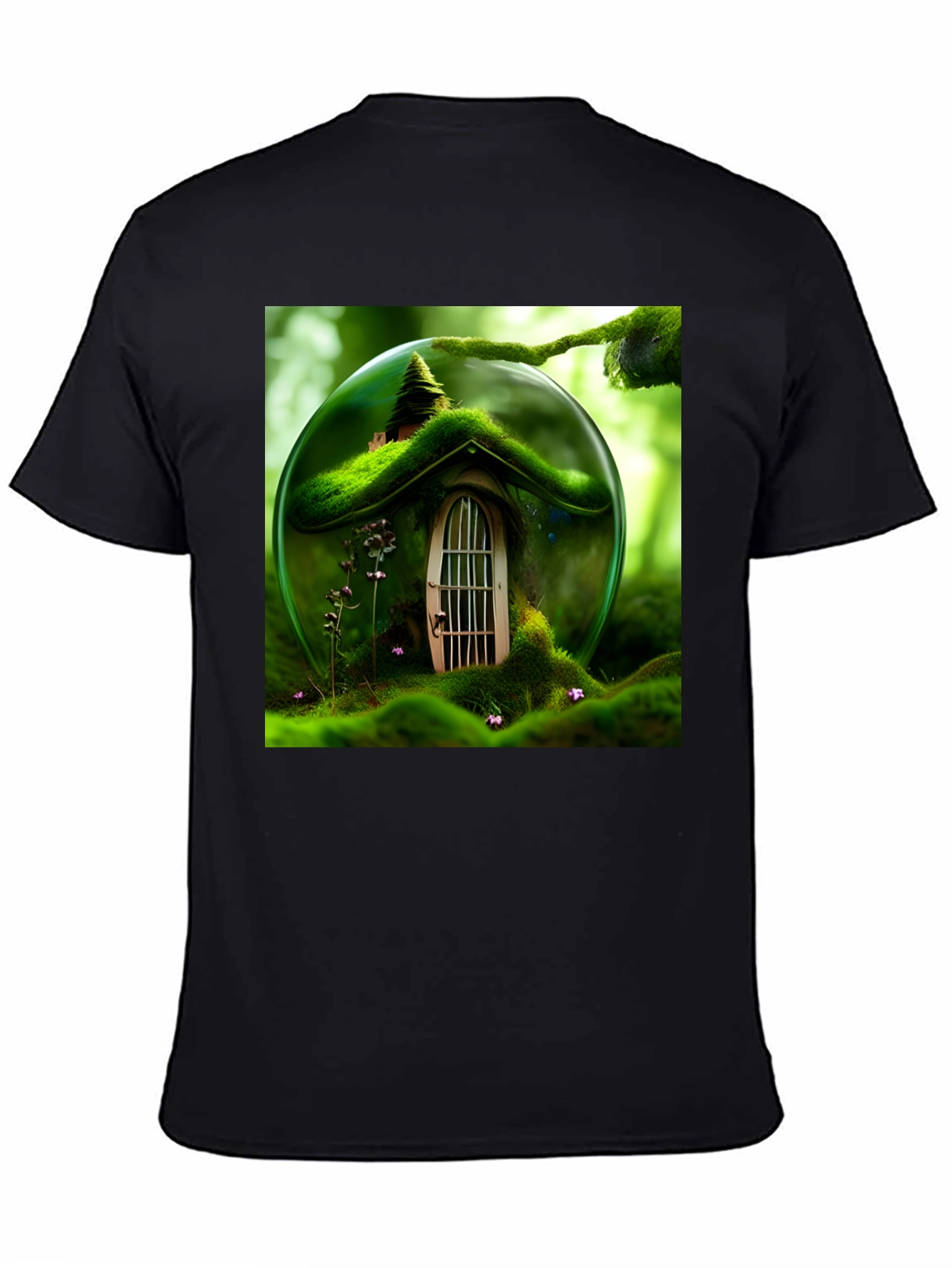 Enchanted Forest House Graphic T-Shirt