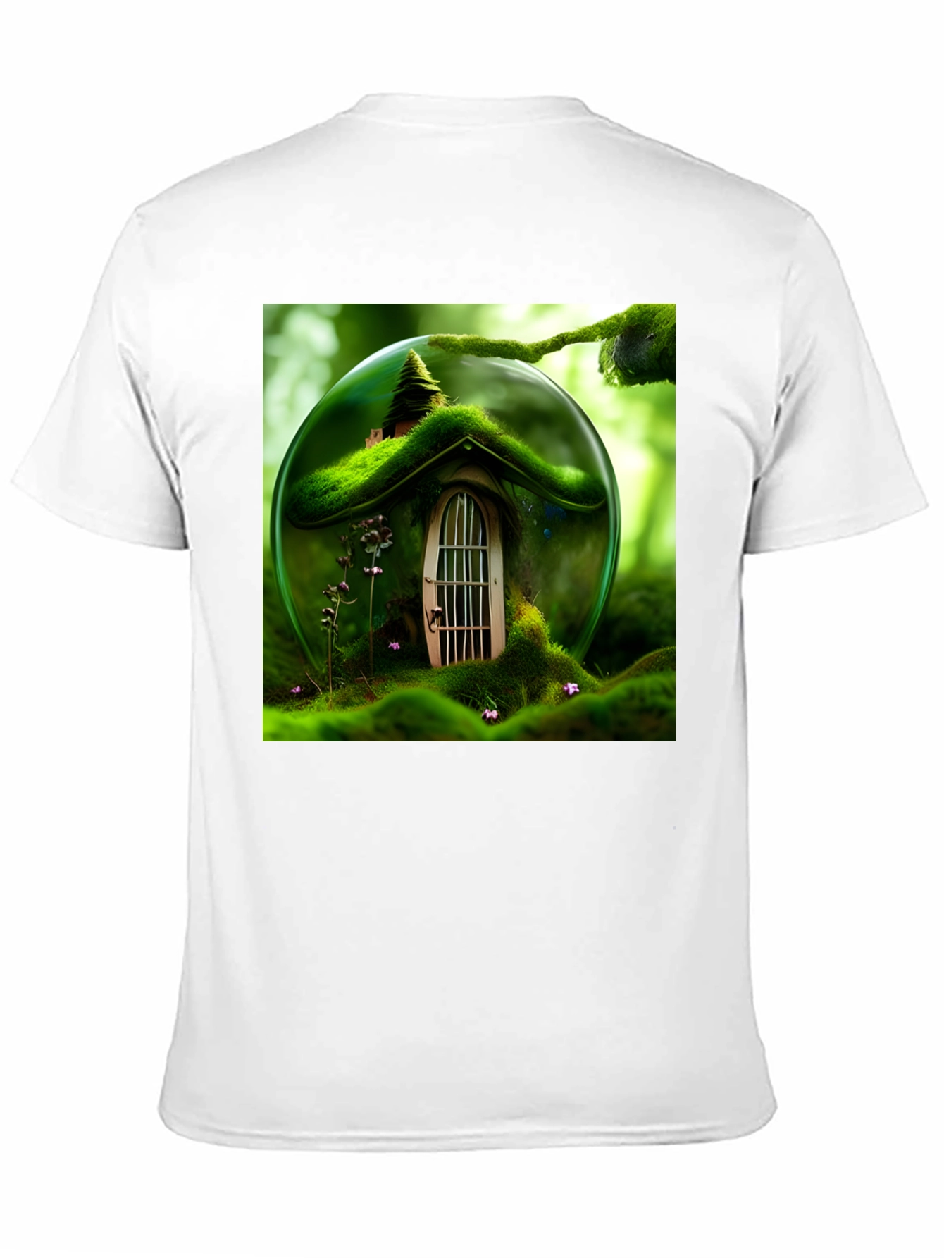 Enchanted Forest House Graphic T-Shirt