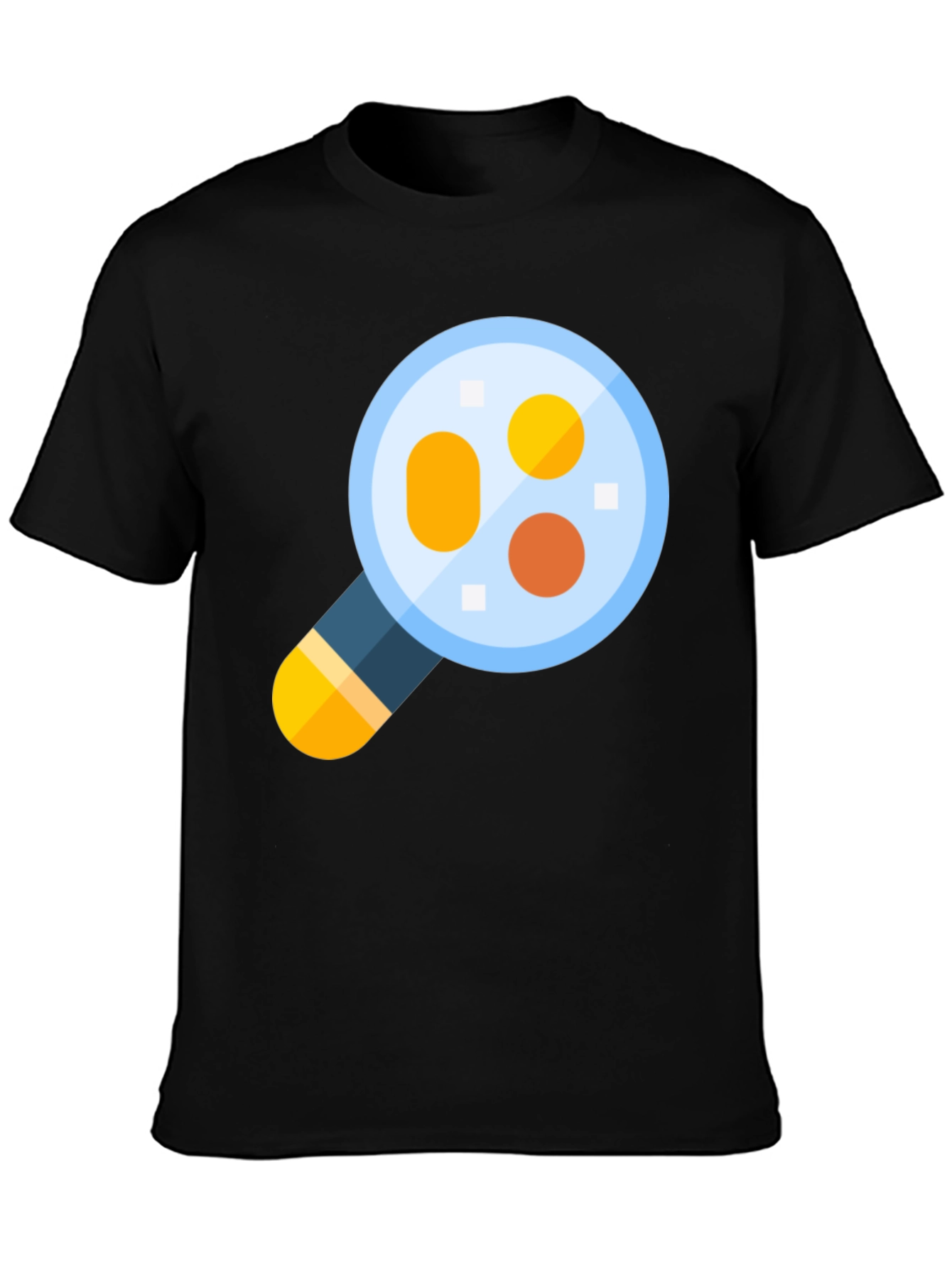 Science T-Shirt: Magnifying Glass Cell Design