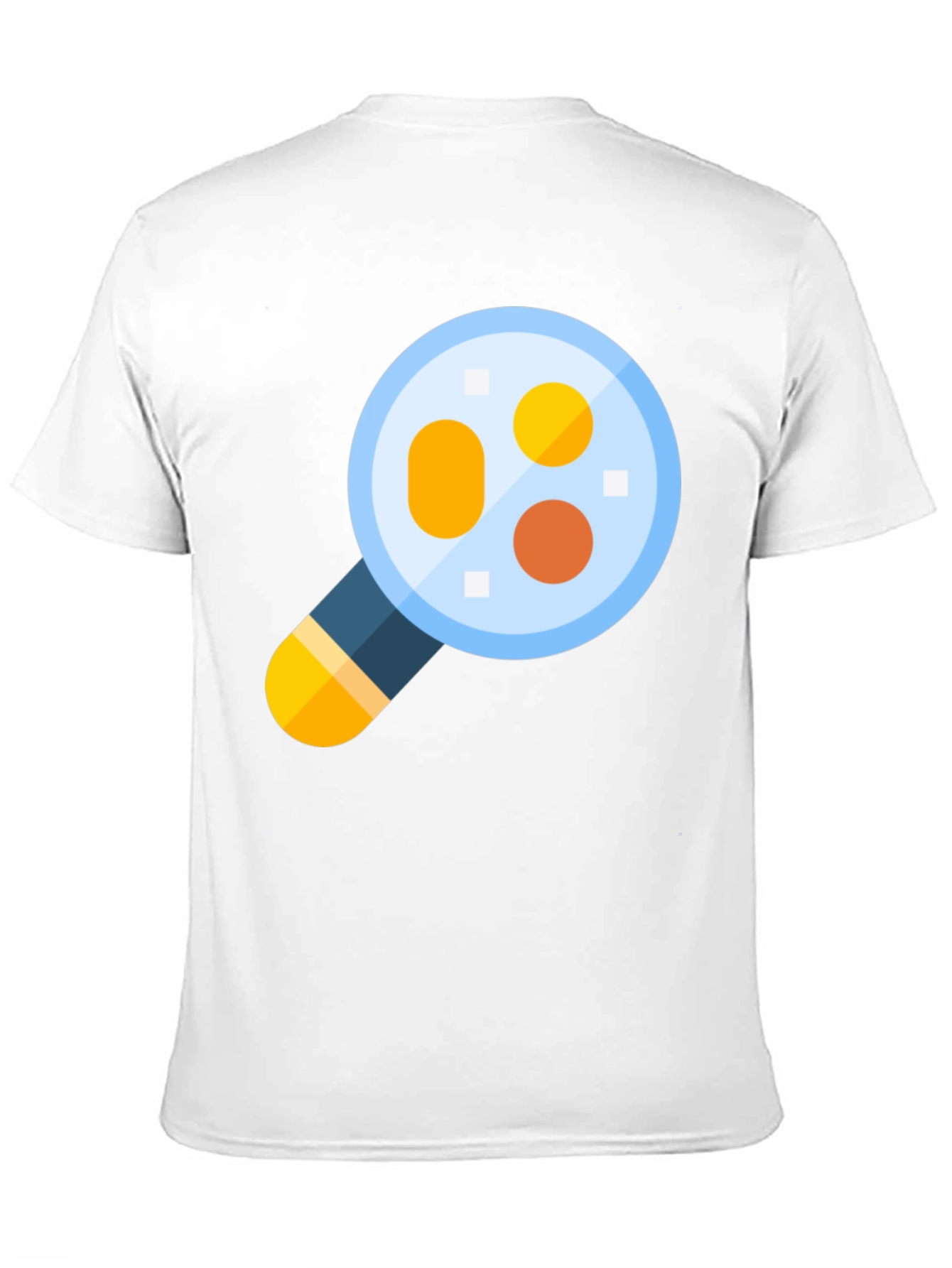 Science T-Shirt: Magnifying Glass Cell Design