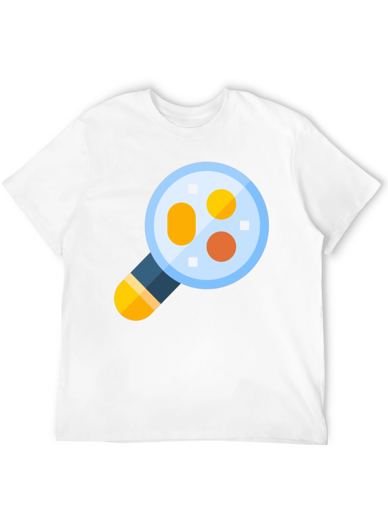 Science T-Shirt: Magnifying Glass Cell Design