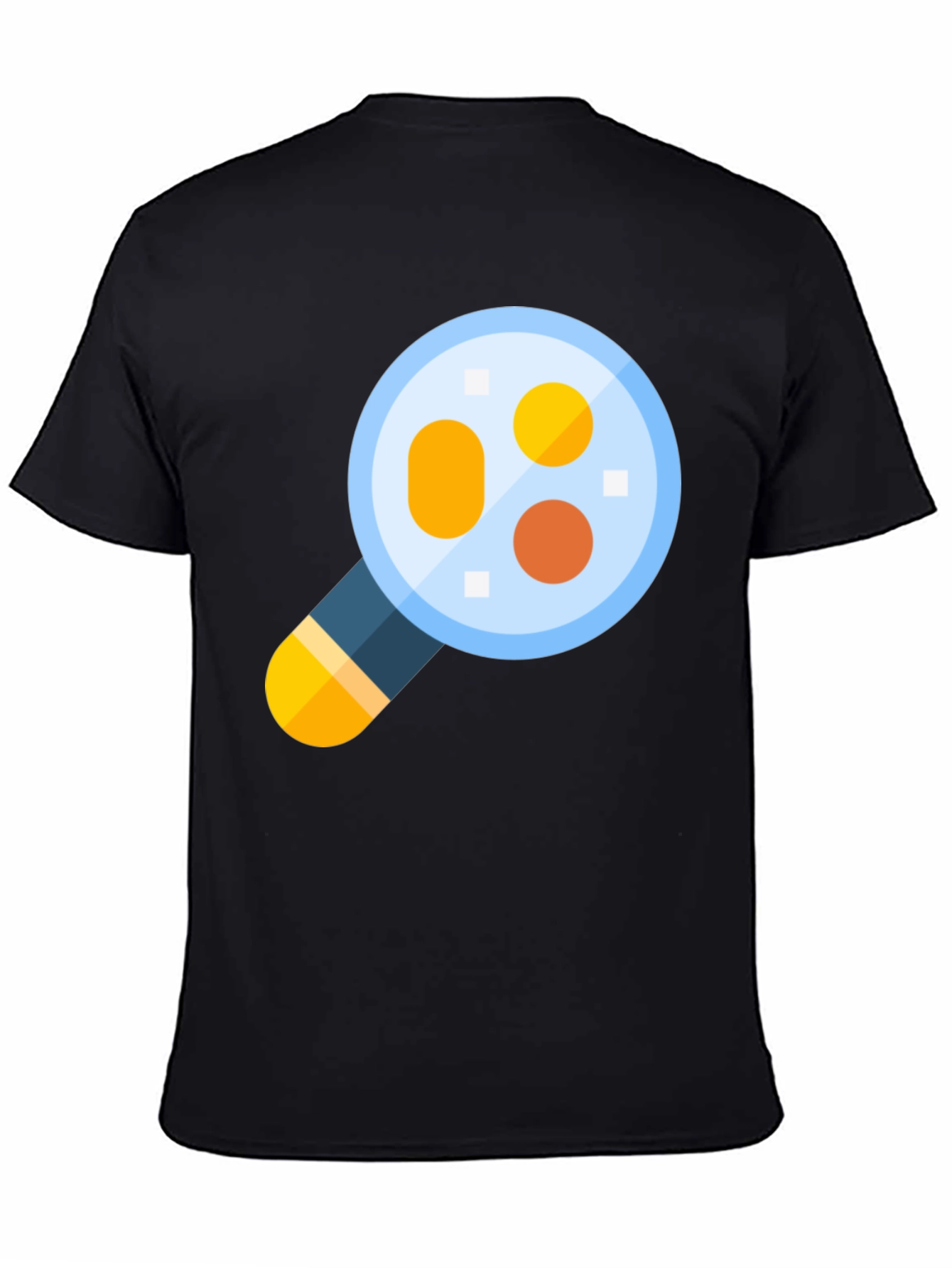 Science T-Shirt: Magnifying Glass Cell Design