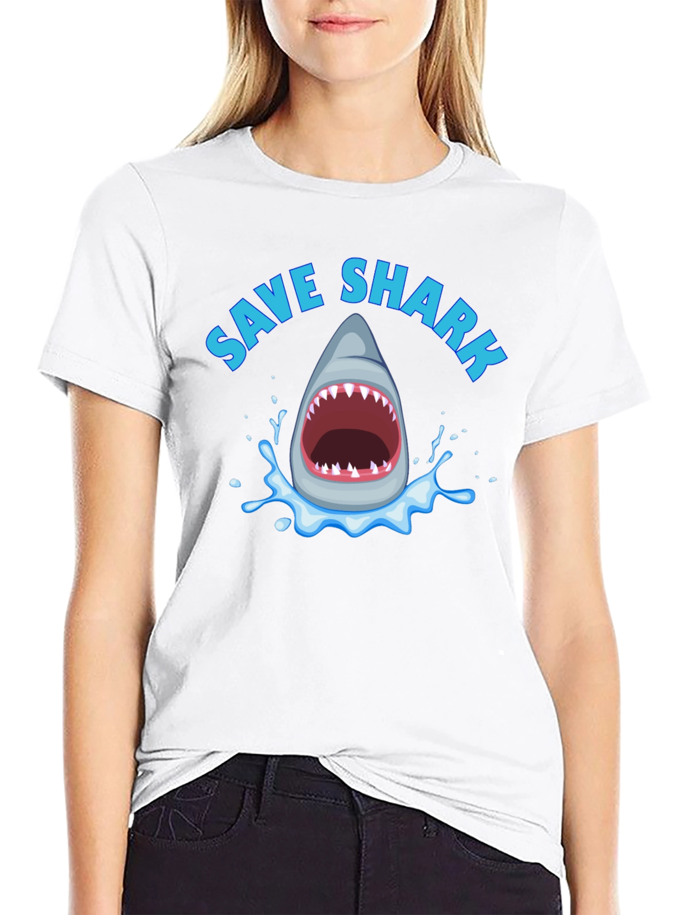 Save Shark T-Shirt - Graphic Tee