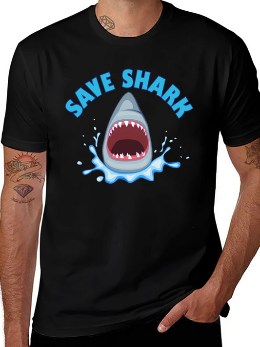 Save Shark T-Shirt - Graphic Tee