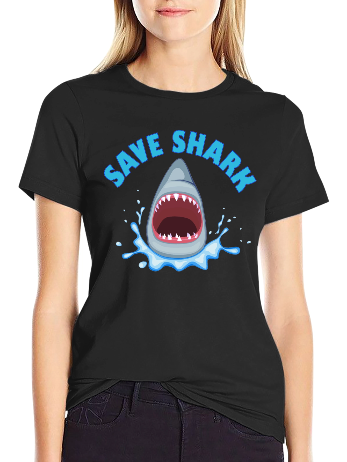 Save Shark T-Shirt - Graphic Tee
