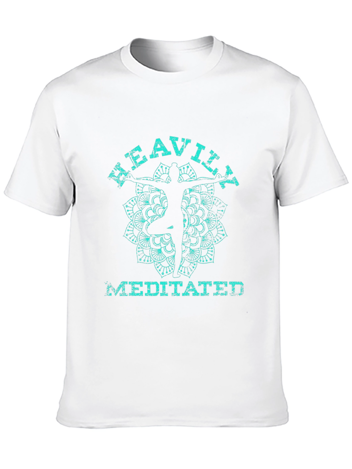 Heavily Meditated Graphic Tee - Black