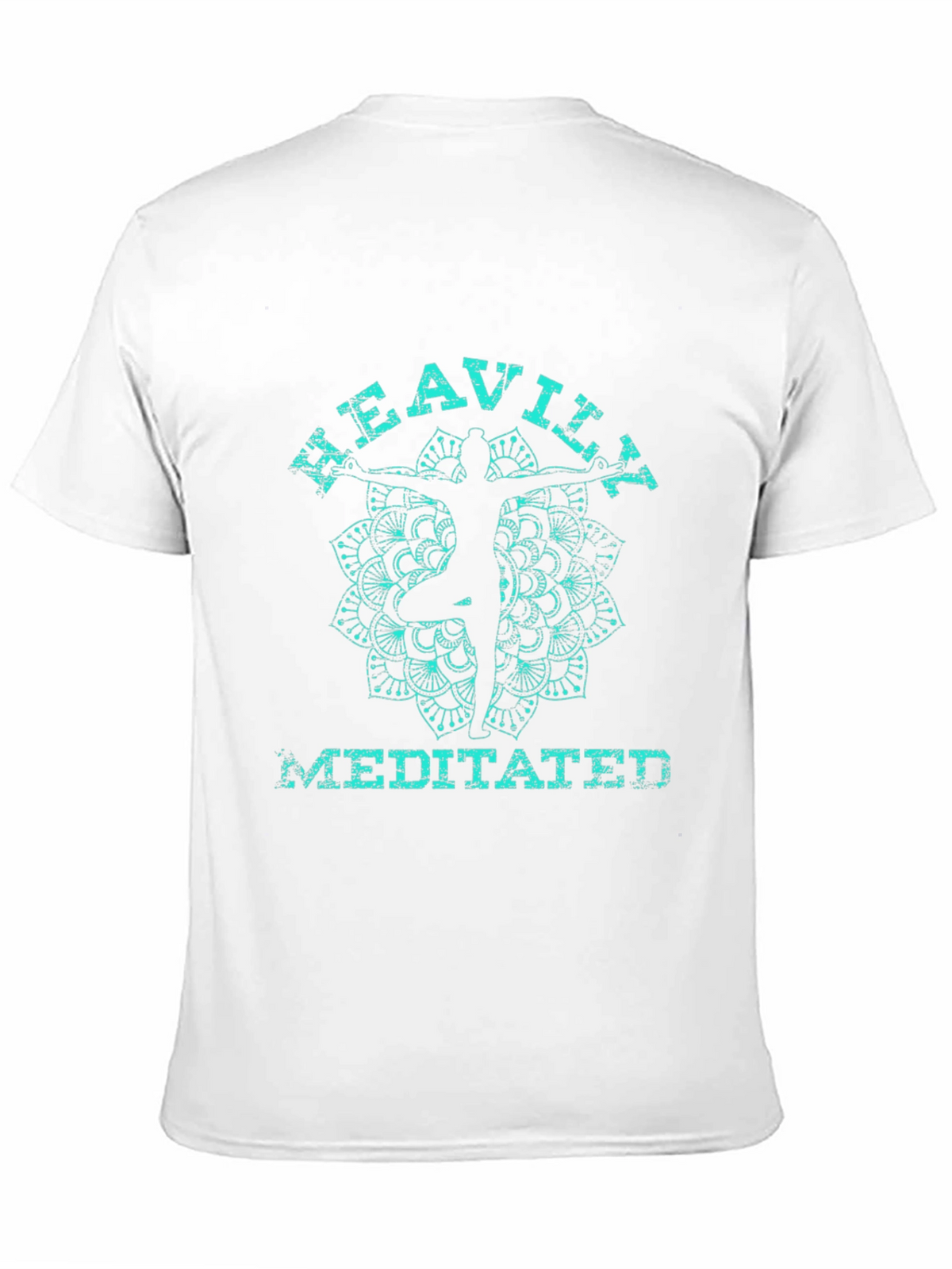 Heavily Meditated Graphic Tee - Black