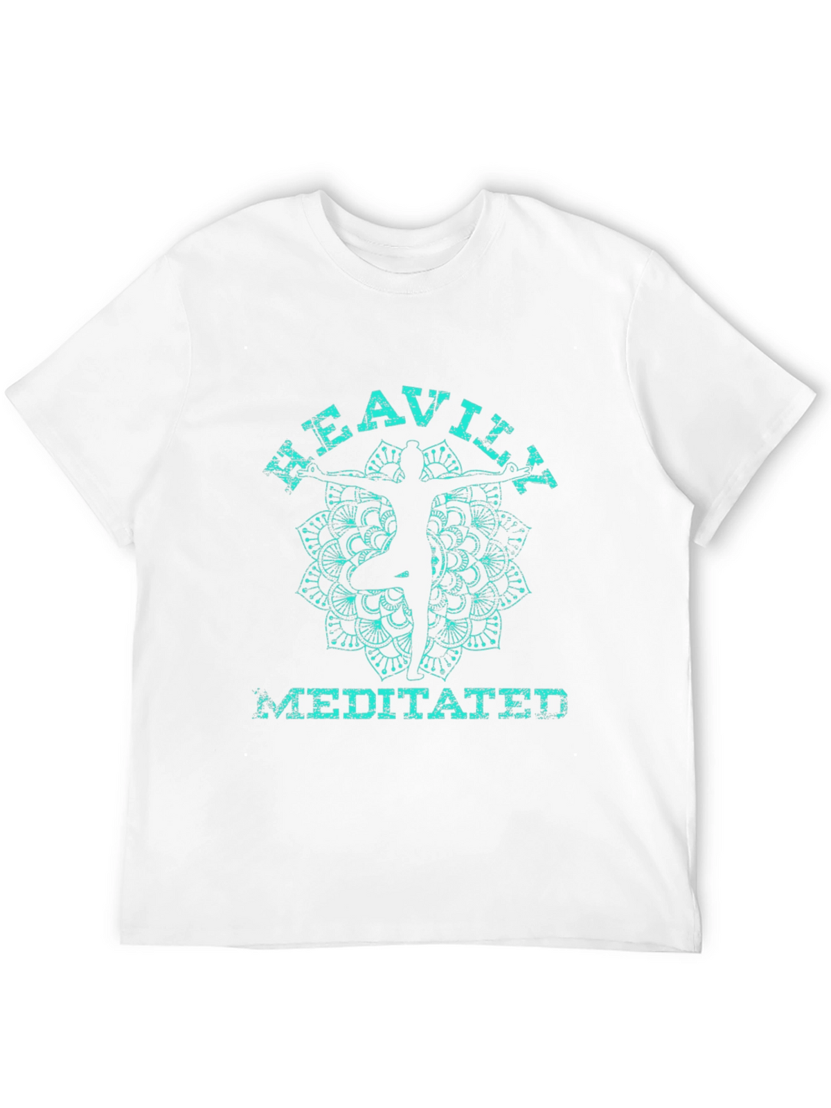 Heavily Meditated Graphic Tee - Black