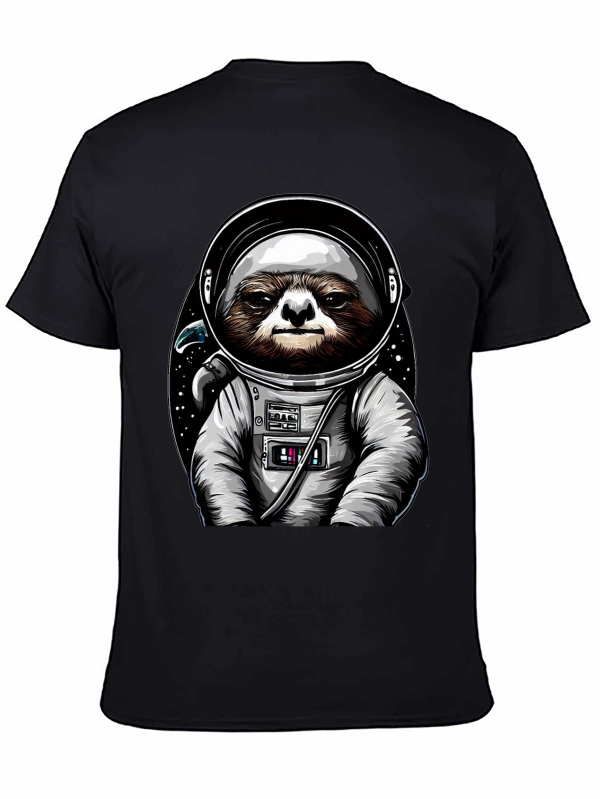 Sloth Astronaut Graphic Tee - Space Sloth T-Shirt