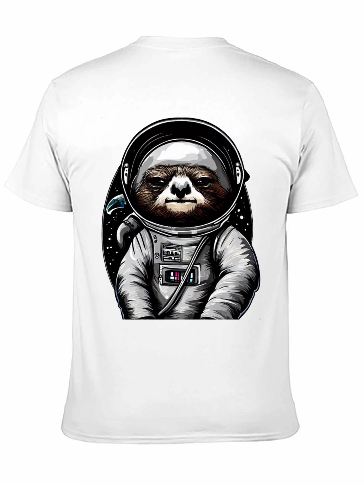 Sloth Astronaut Graphic Tee - Space Sloth T-Shirt
