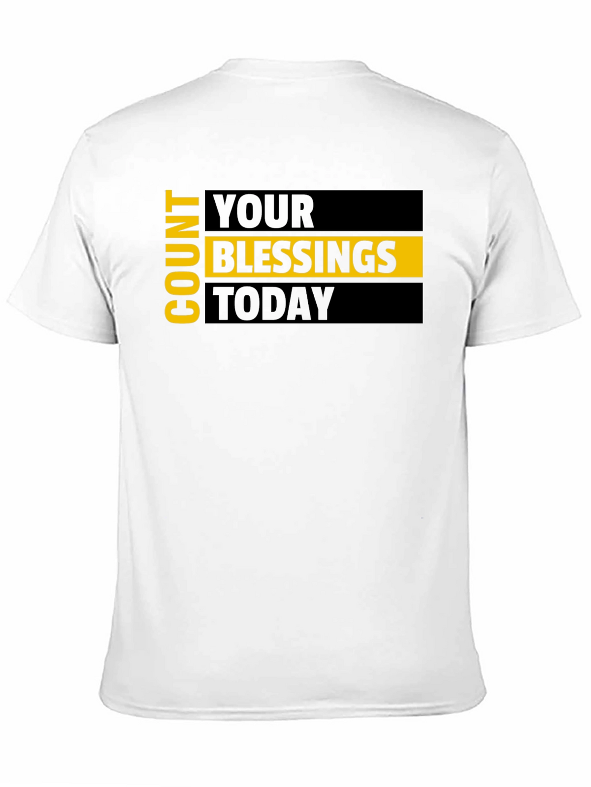Count Your Blessings Graphic Tee - Black